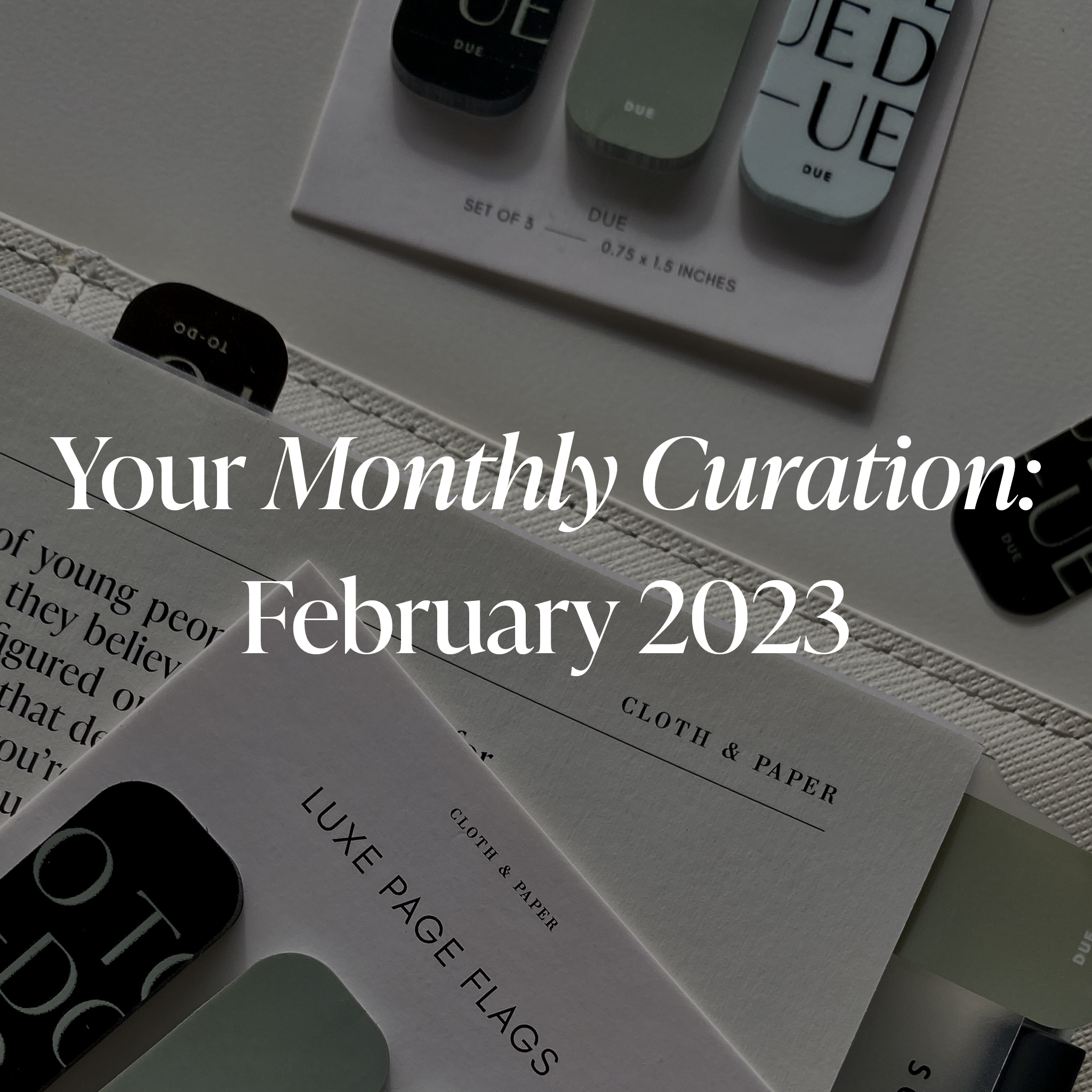 Your Monthly Curation | February 2023