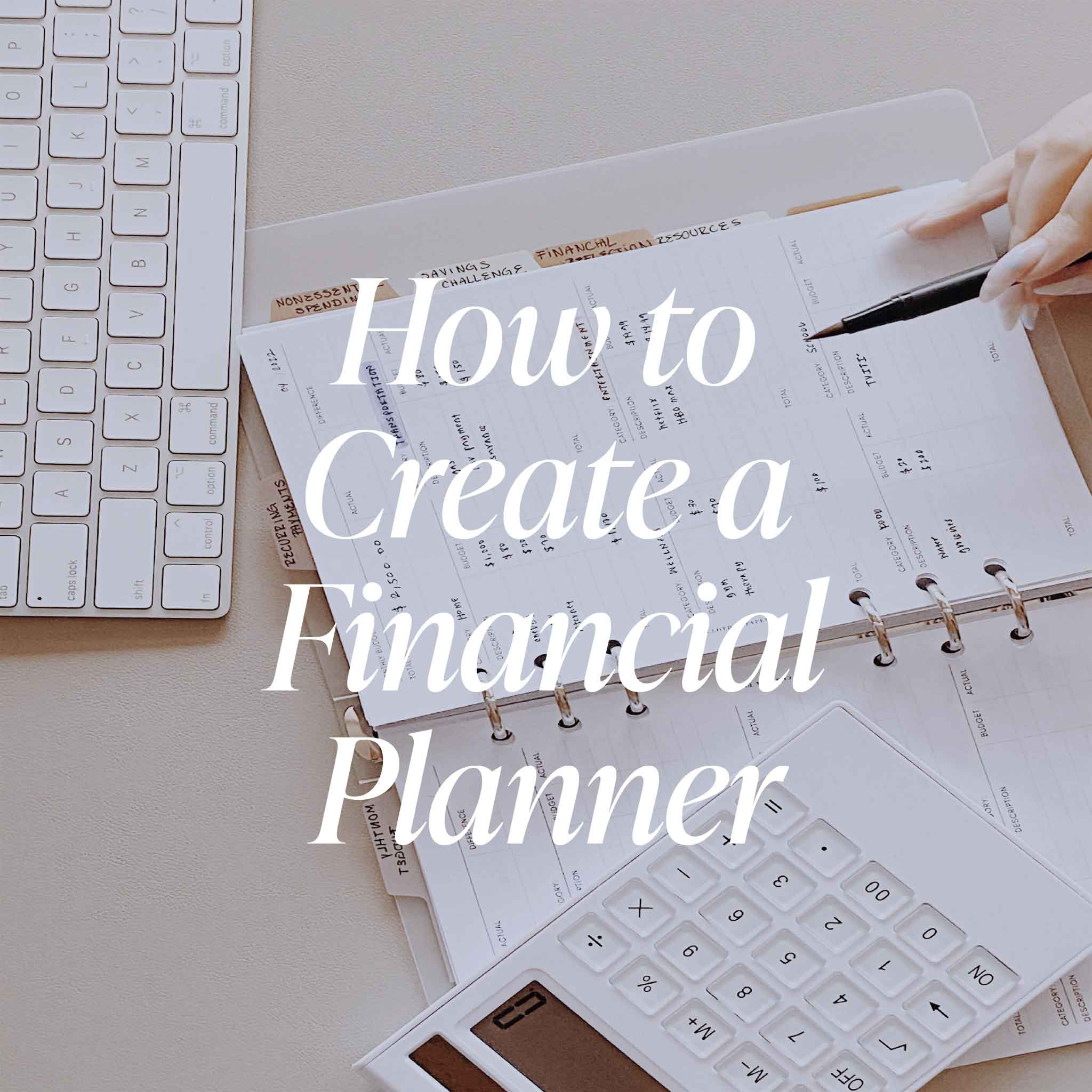 How to Create a Financial Planner Blog