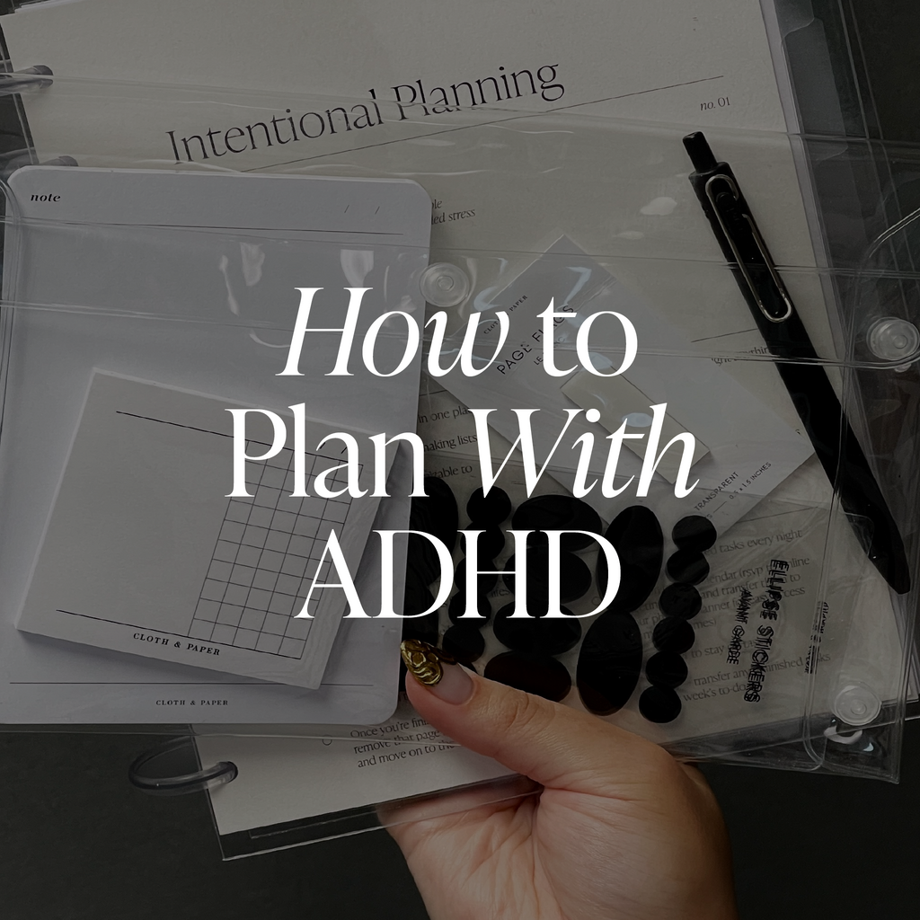 How to Plan With ADHD