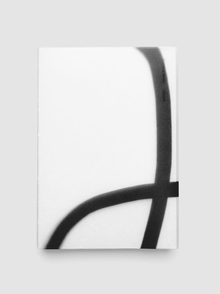 Perfect Bound Notebook Cover Set in Blurred Line and Punched Holes, A5, both covers in the set