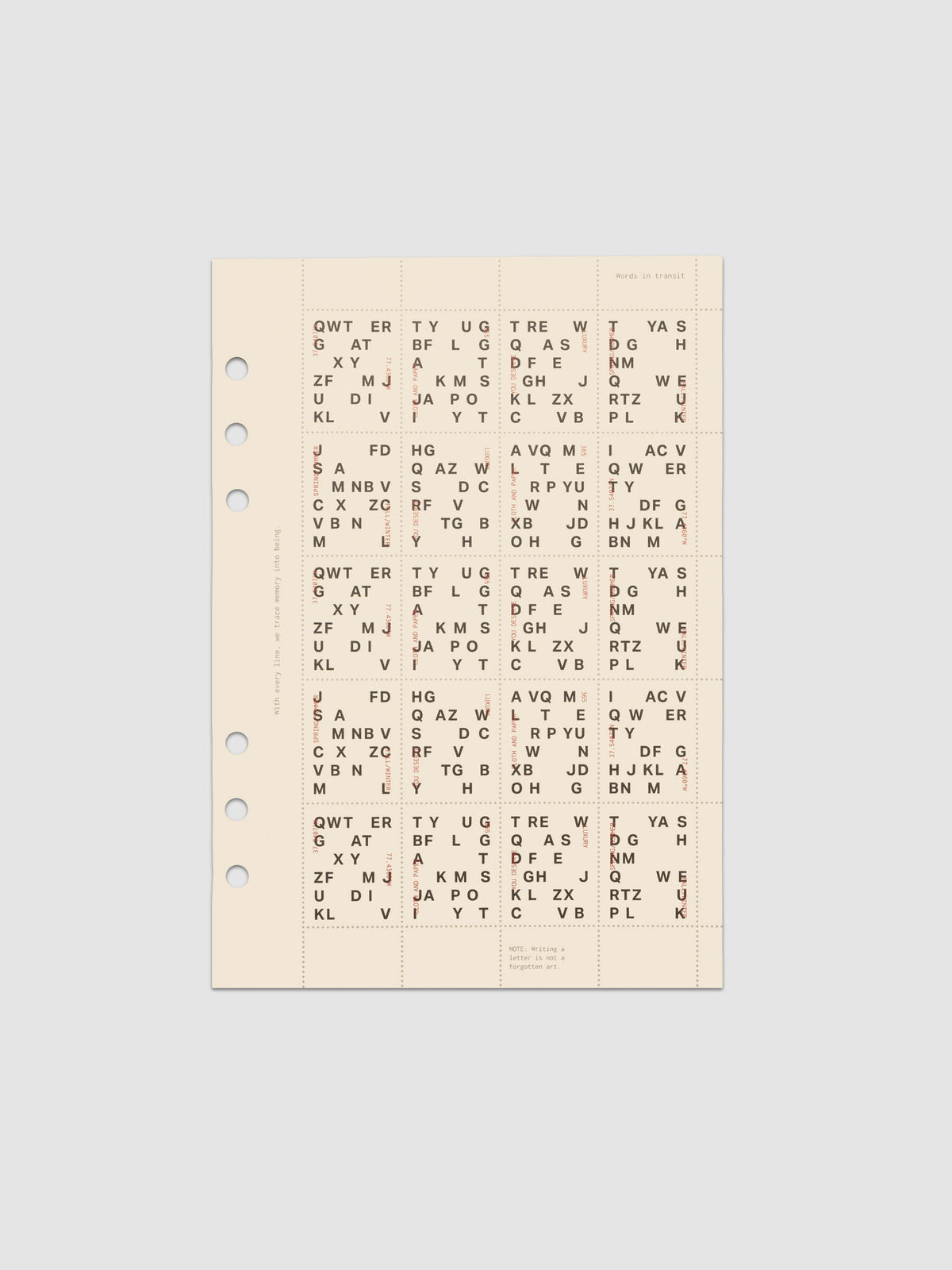 Postage Stamp Planner Dashboard | Decorative Paper Dashboard
