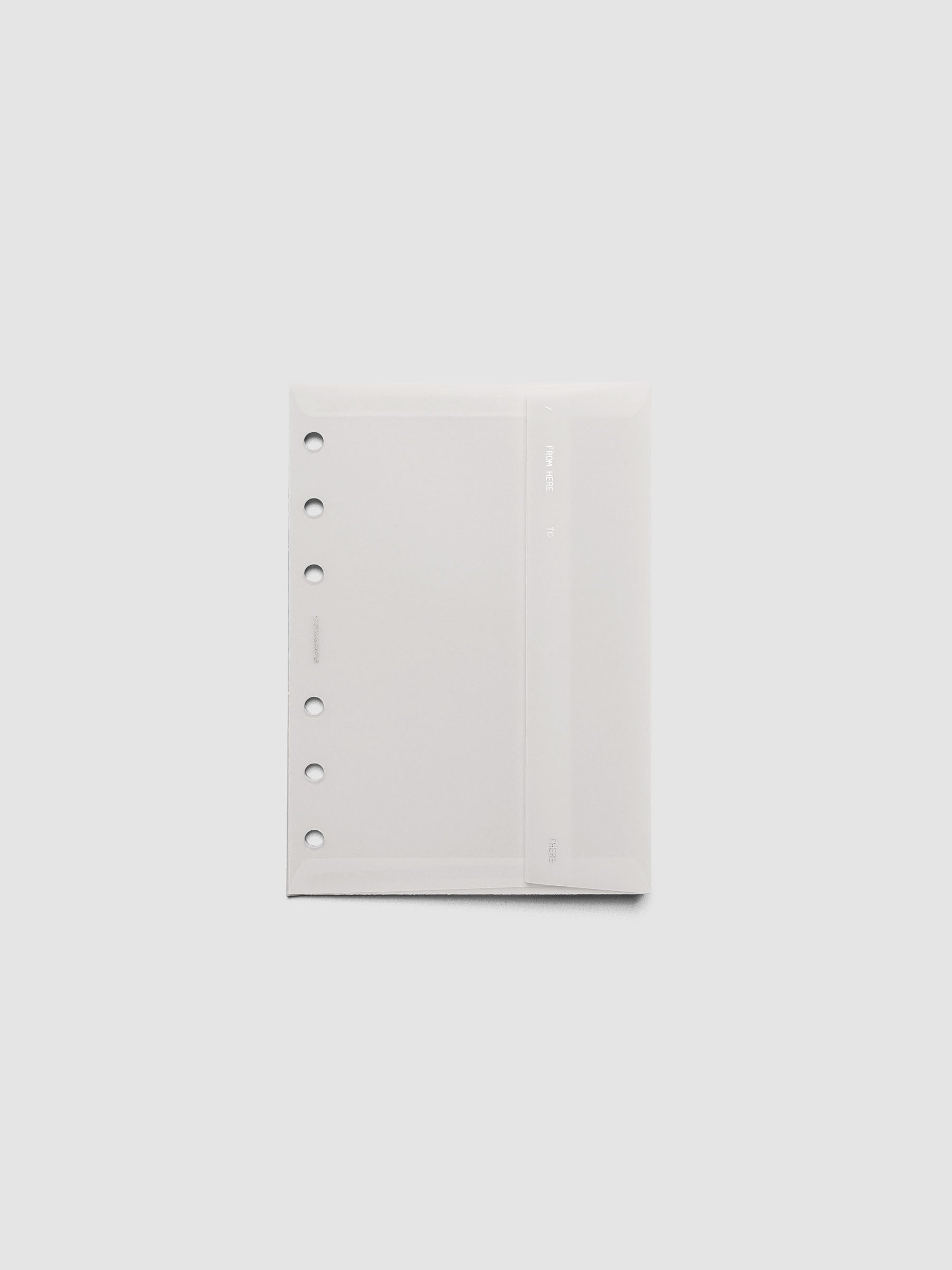 White Envelope Storage Holder shown in size A6.