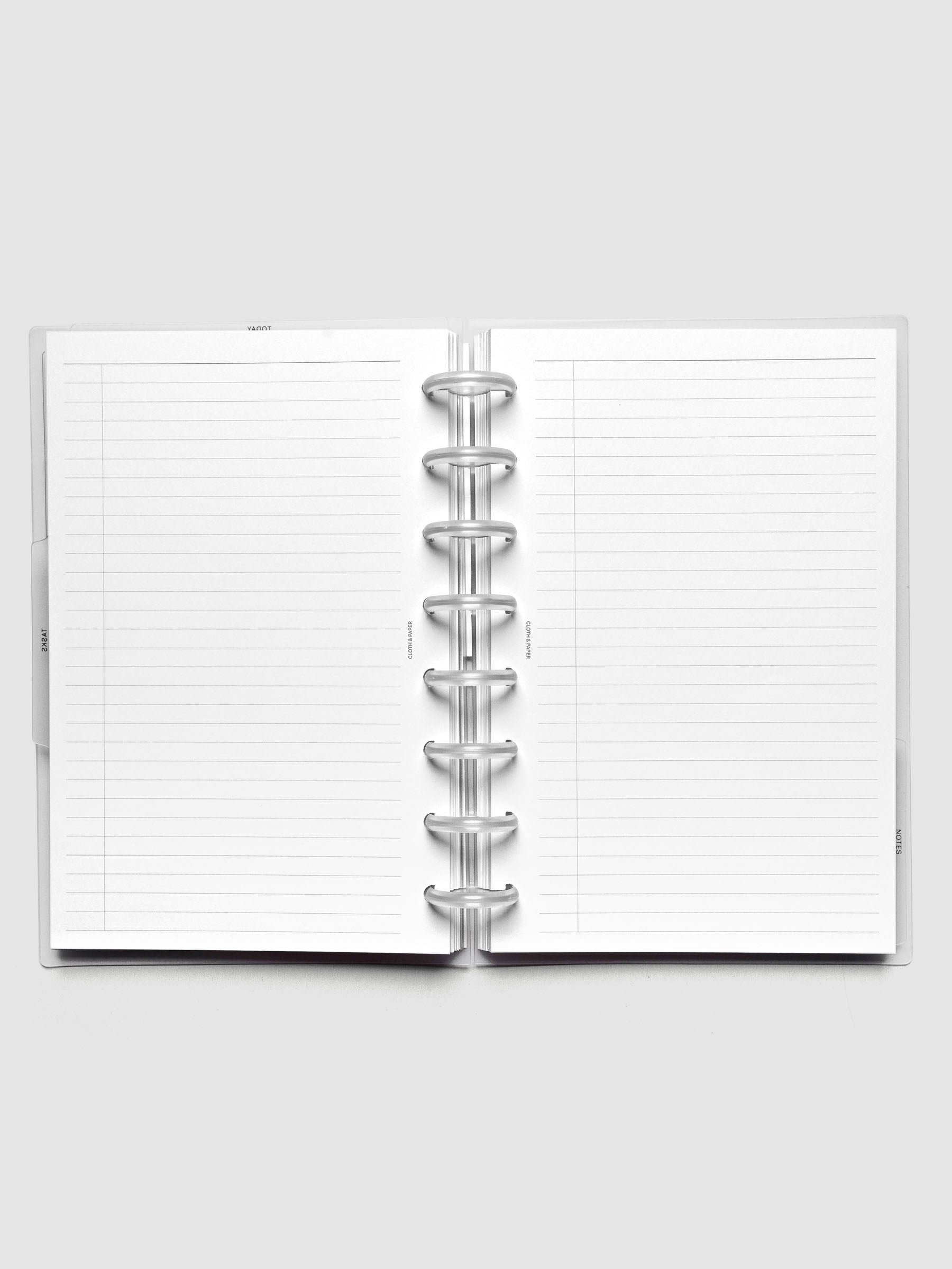 Weekly Task Planner Inserts in the size Half Letter.