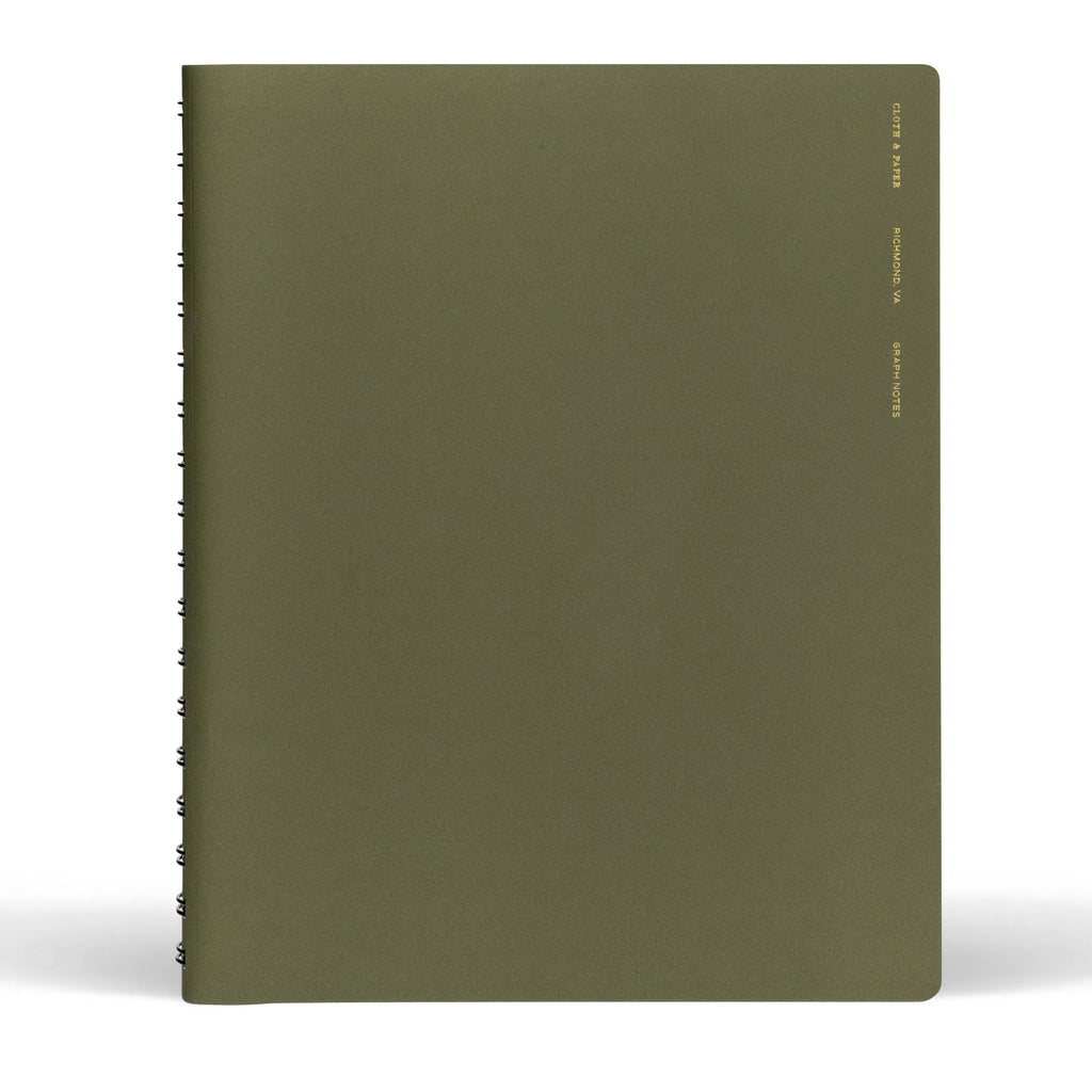 HP Classic notebook displayed on a white background. Color shown is Olive.