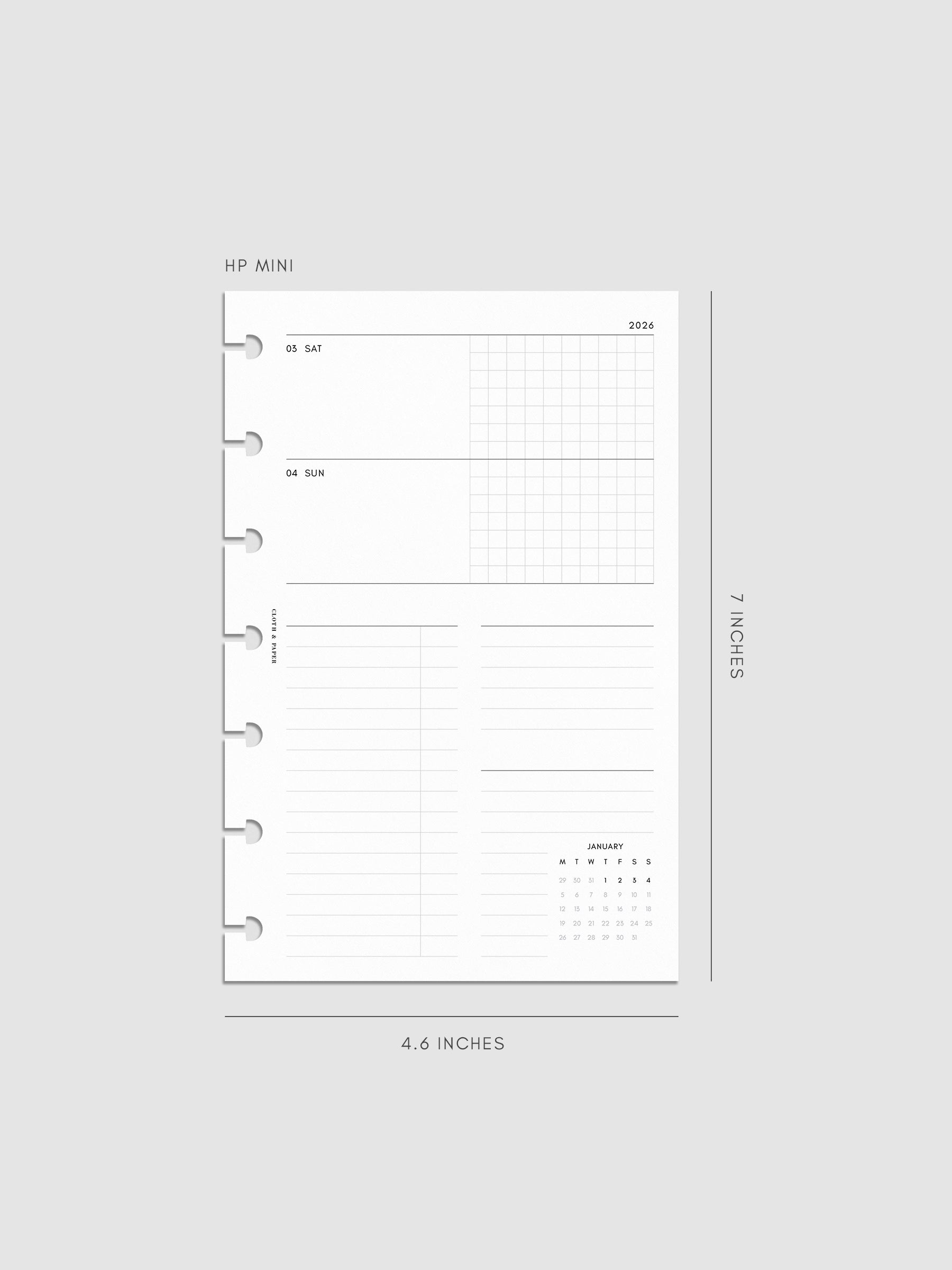 Digital mockup of insert in HP Mini.