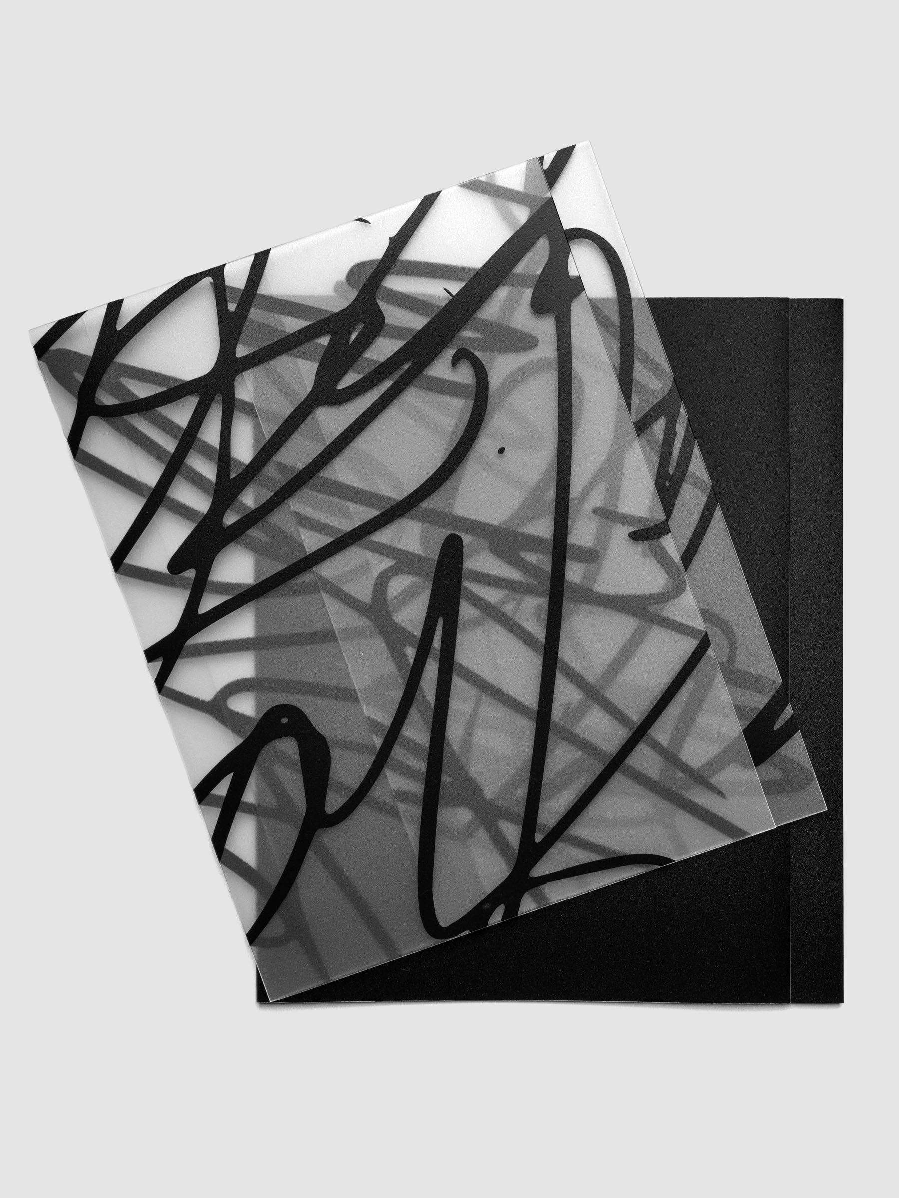 Perfect Bound Notebook Cover Set in size HP Classic showing Signature cover on top of Avant Garde cover.