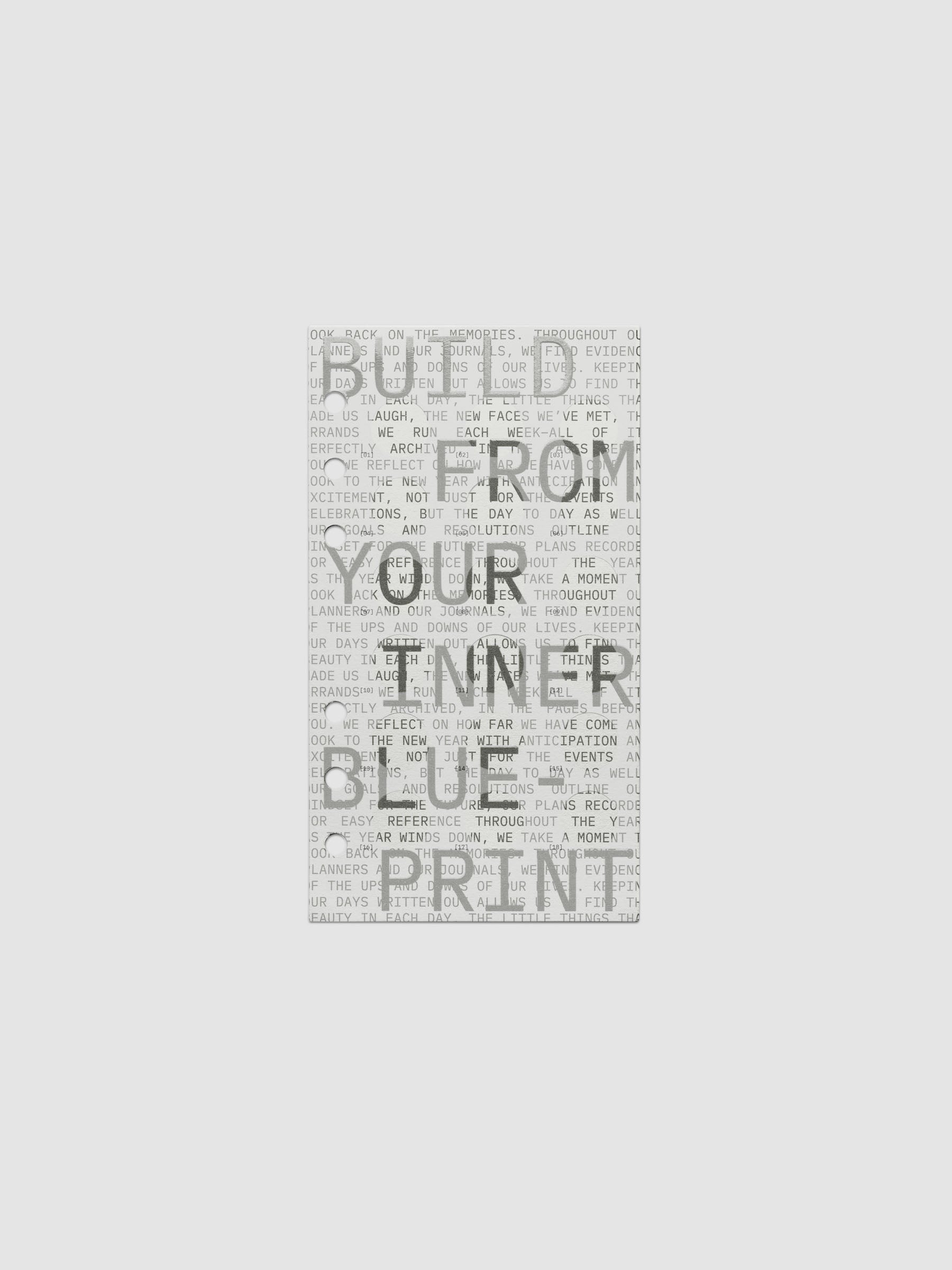 Inner Blueprint Dashboard Duo shown layered in size Personal.