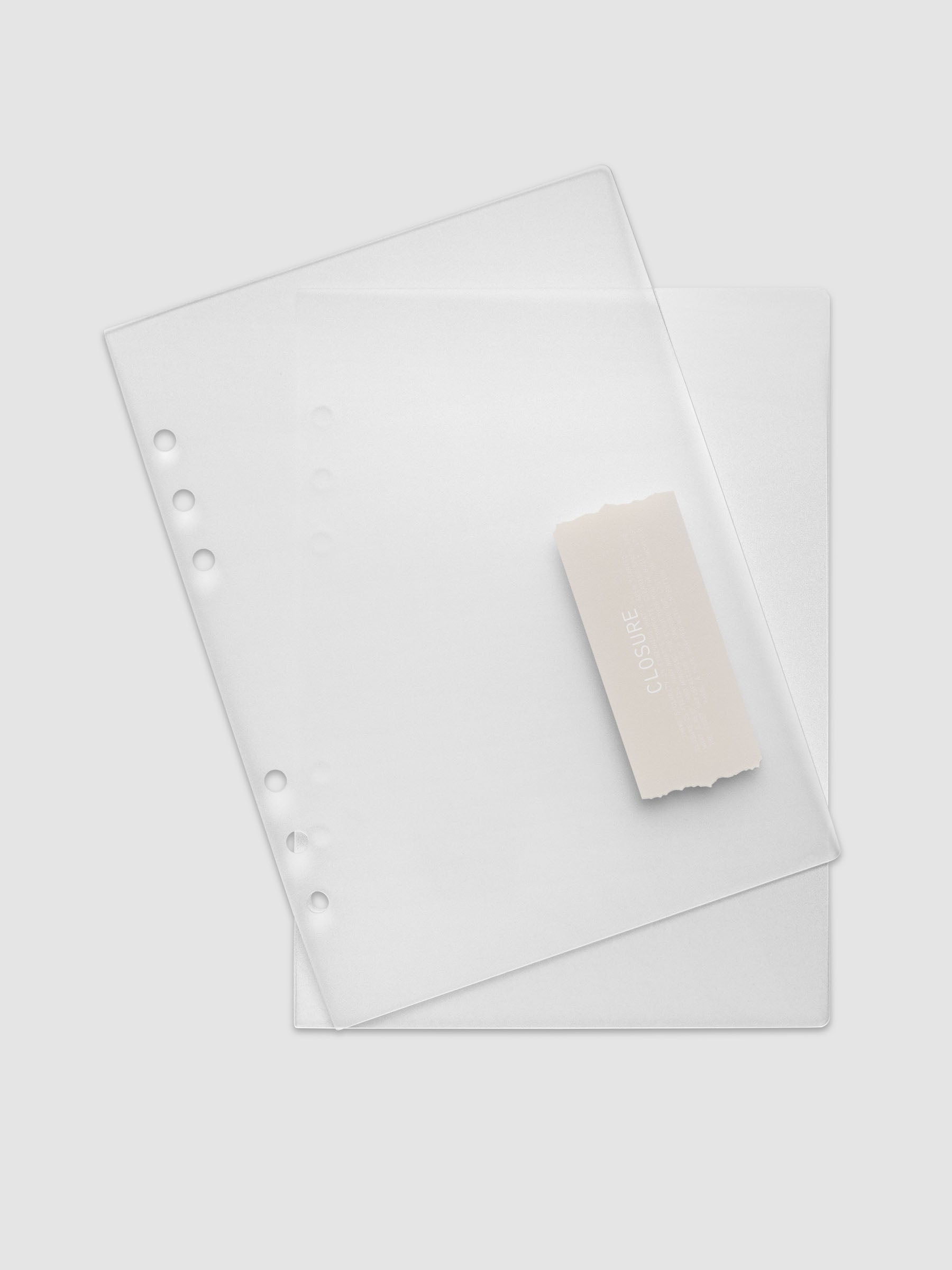 Closure Planner Dashboard + Cover Set in size A5 showing front and back cover only.