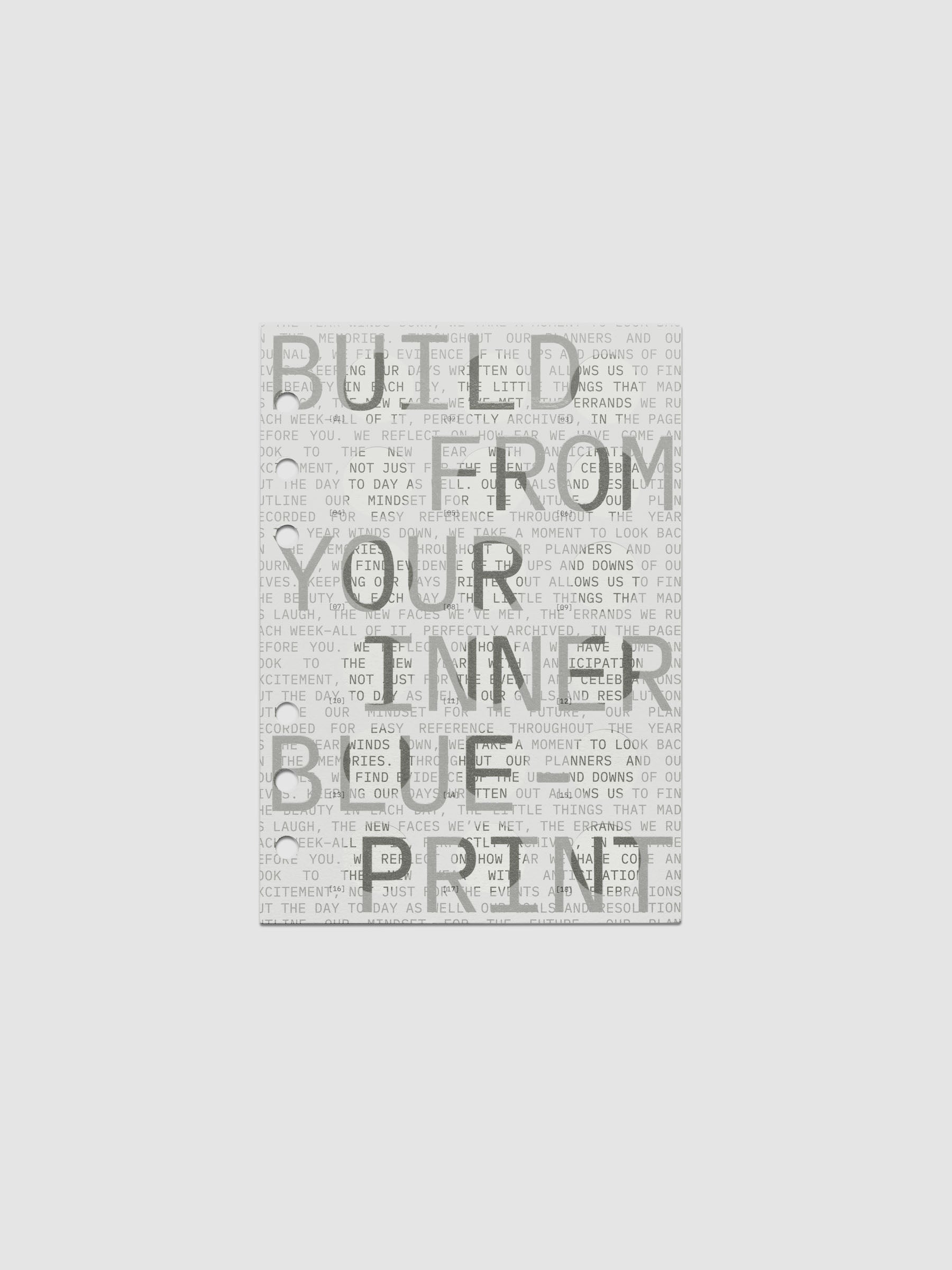 Inner Blueprint Dashboard Duo shown layered in size Personal Wide.