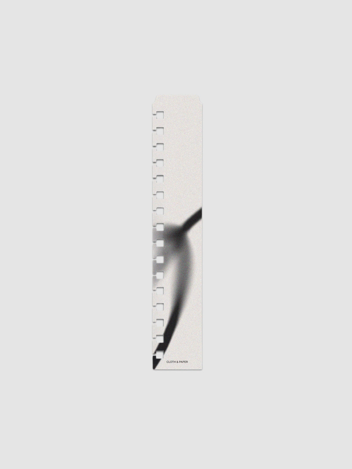 Narrow Page Marker Set in Punched Holes, Blurred Line and Avant Garde, A5 Spiral, single Blurred Line marker