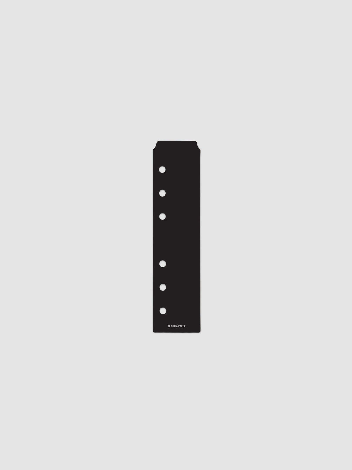 Narrow Page Marker Set in Punched Holes, Blurred Line and Avant Garde, A6
