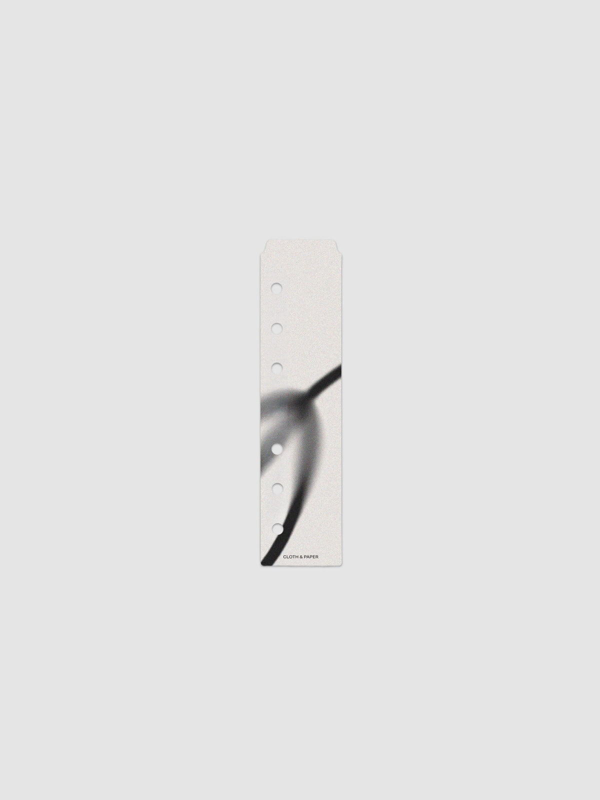 Narrow Page Marker Set in Punched Holes, Blurred Line and Avant Garde, A6