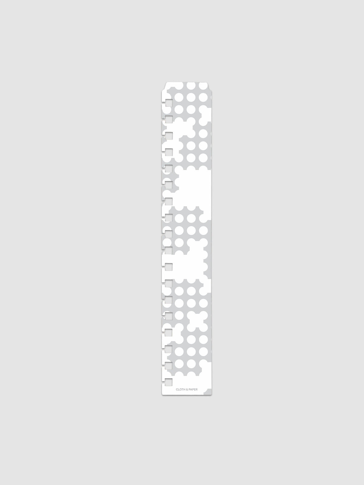 Narrow Page Marker Set in Punched Holes, Blurred Line and Avant Garde, HP Classic Spiral, single Blurred Line marker