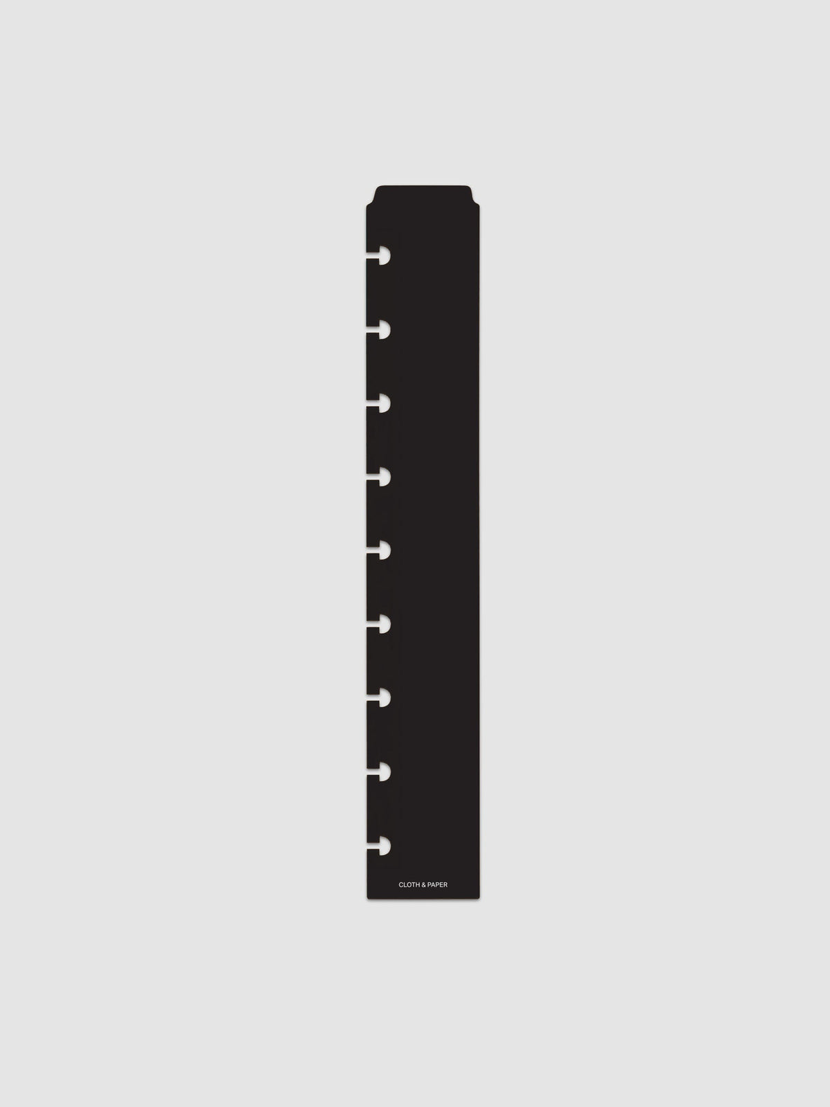 Narrow Page Marker Set in Punched Holes, Blurred Line and Avant Garde, HP Classic 9-Disc Punch