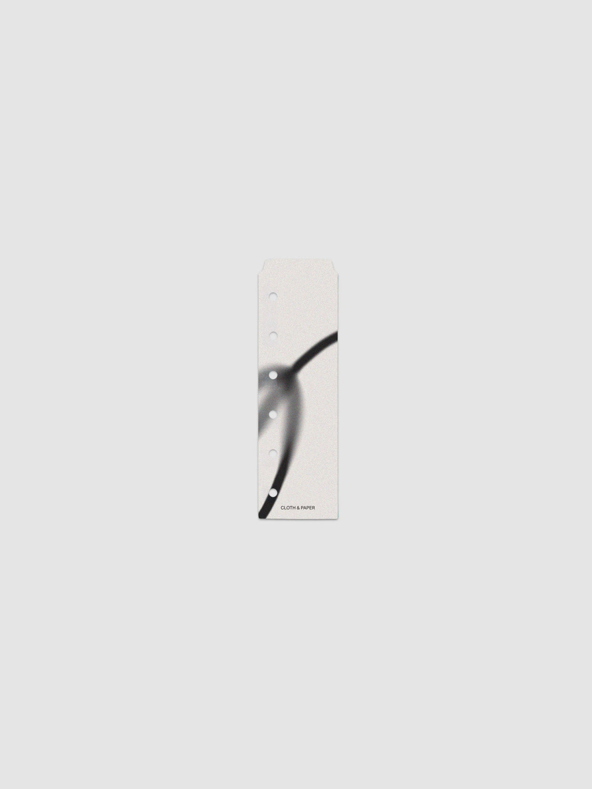 Narrow Page Marker Set in Punched Holes, Blurred Line and Avant Garde, Pocket