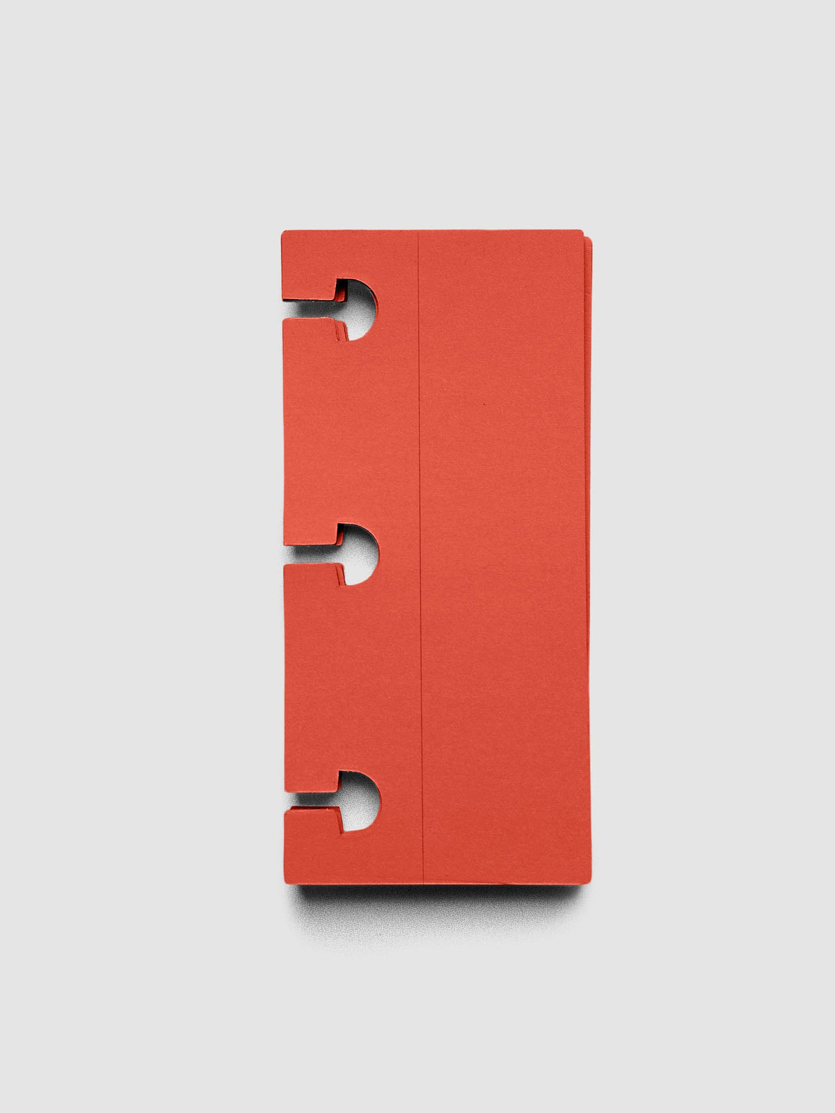 System Punch Stickers in Pimento, disc punch adhesive sticker