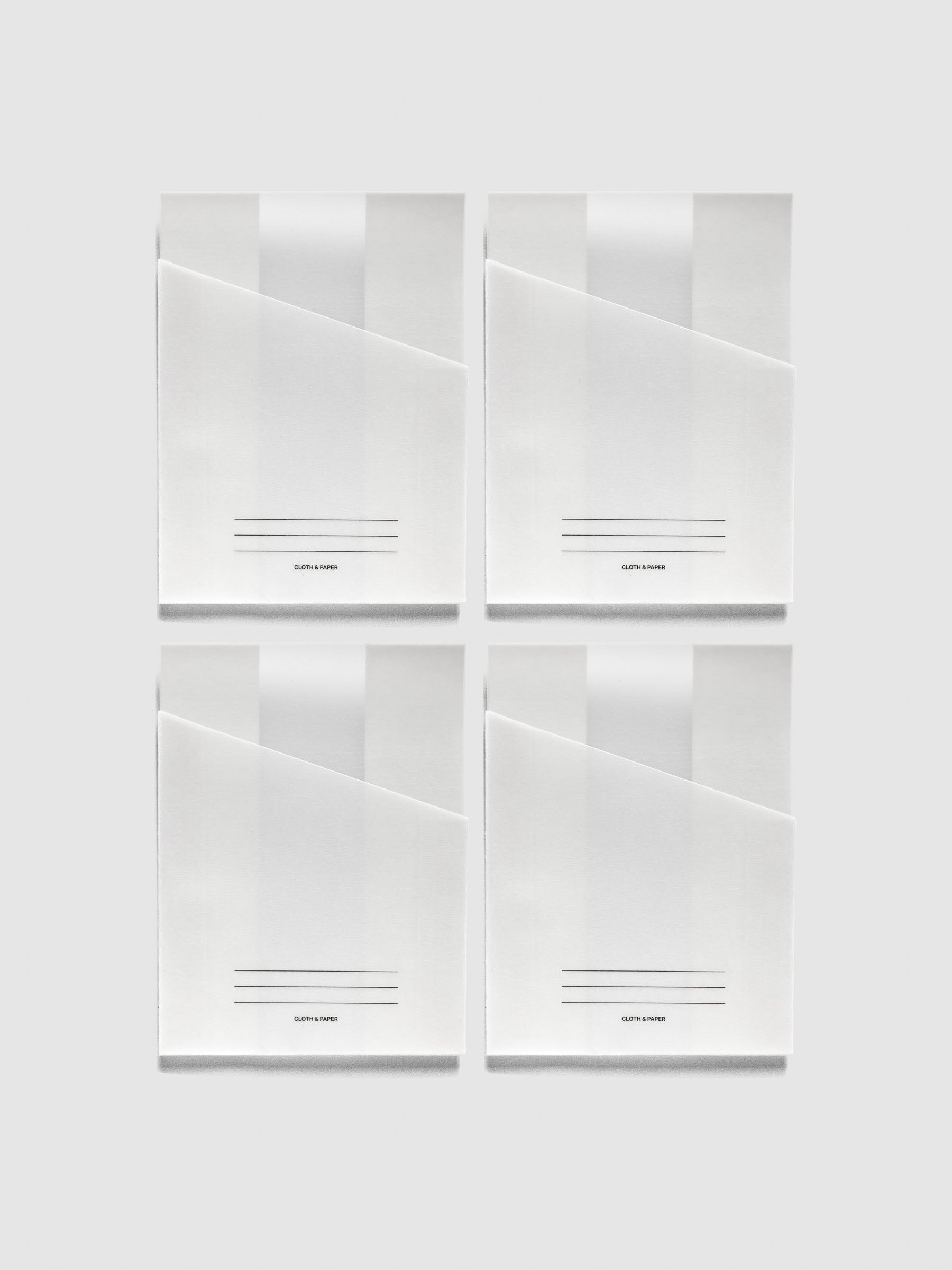 Four pockets from Adhesive Vellum Pocket Set.