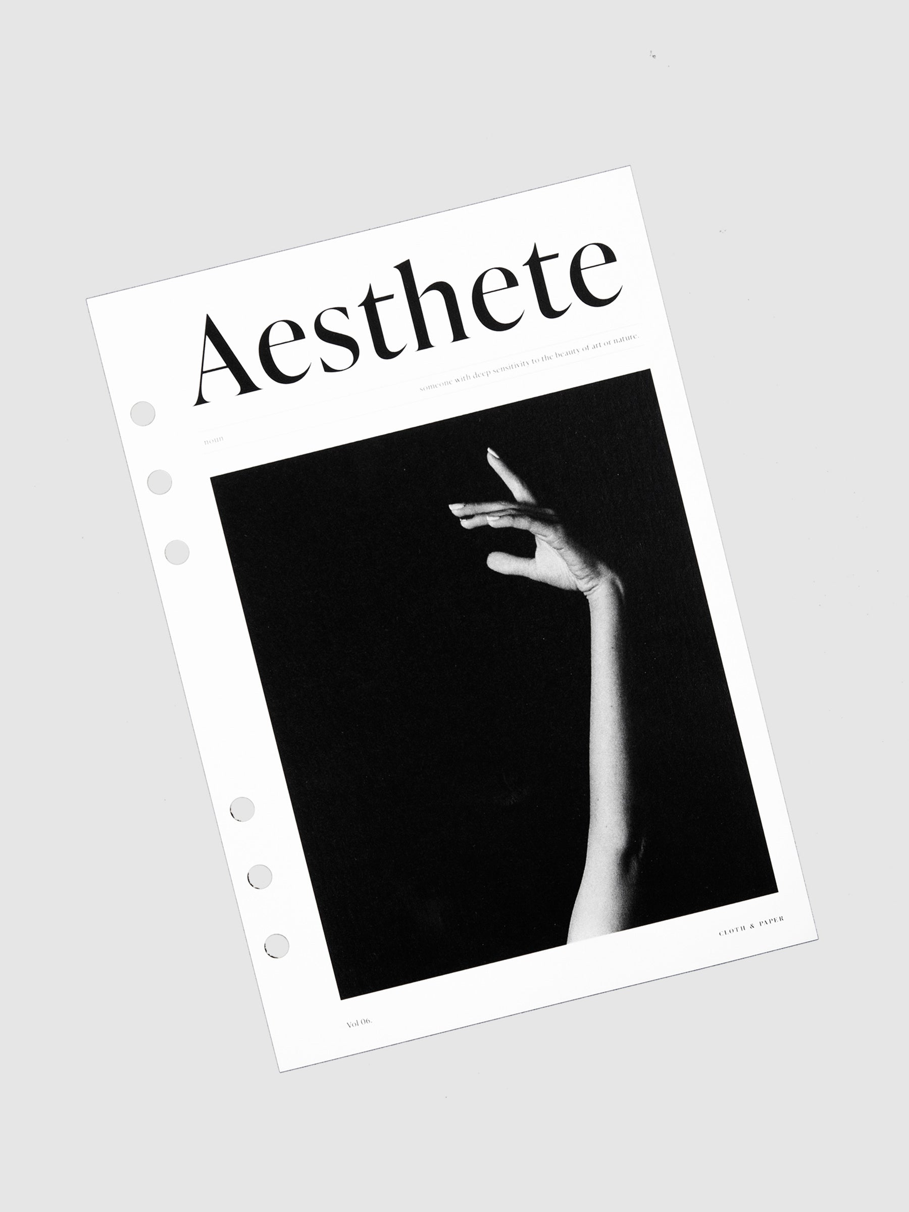 Aesthete Dashboard | Cloth and Paper