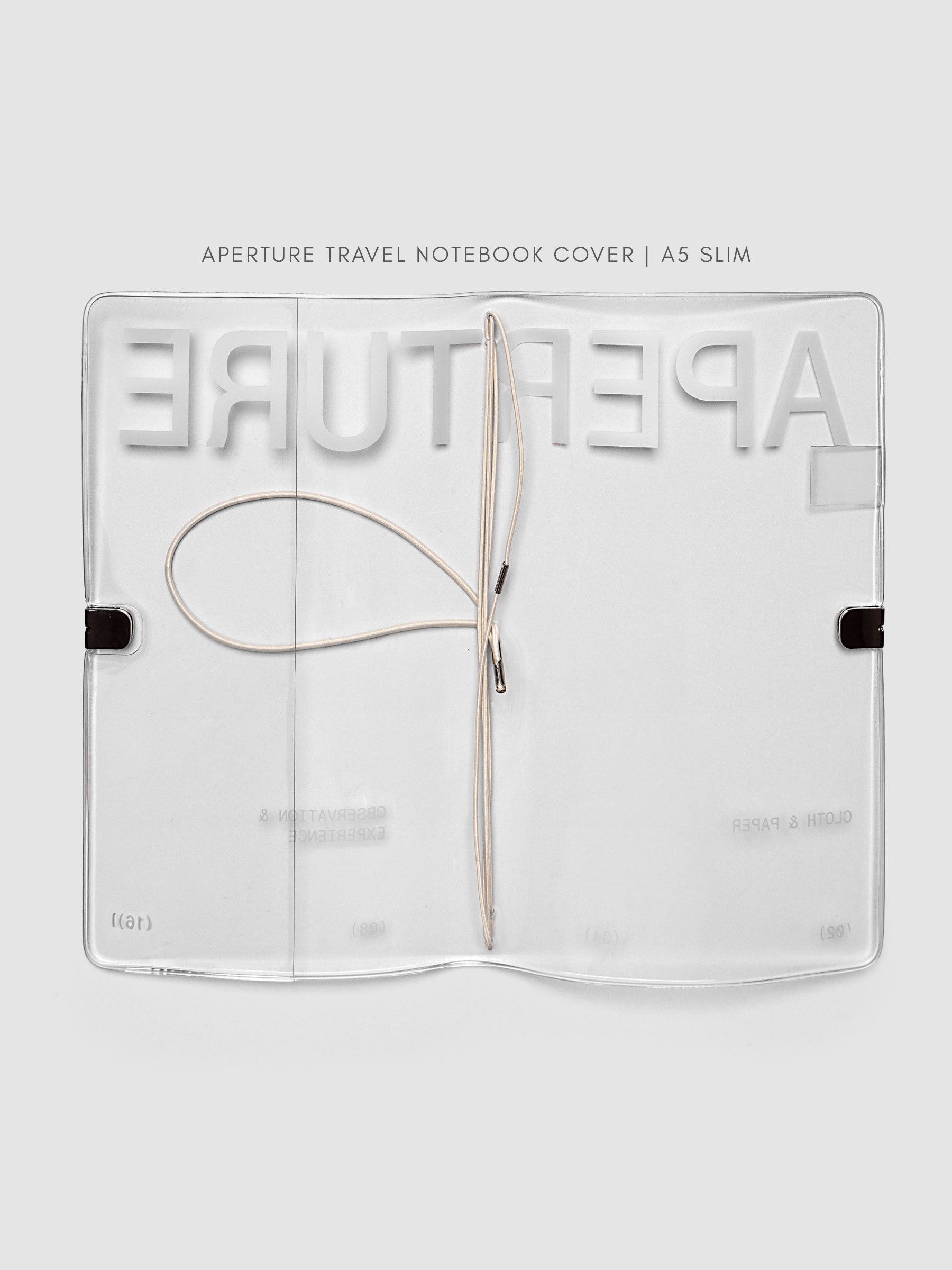 Aperture Travel Notebook Cover