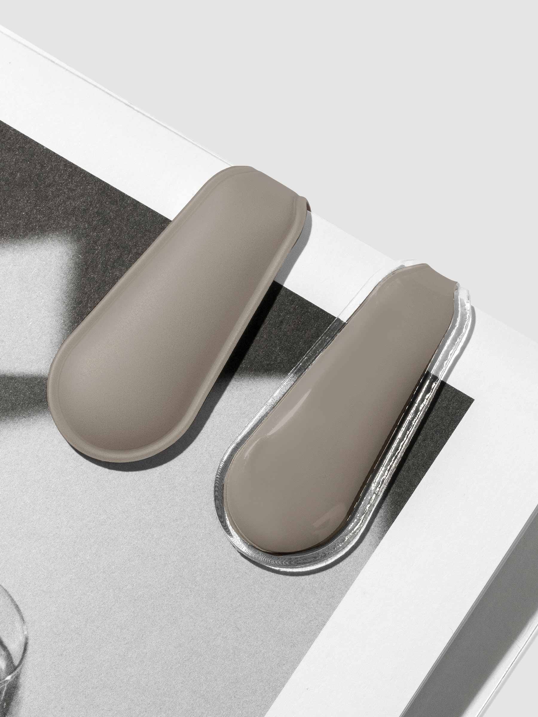 Clips in use inside a leather folio.