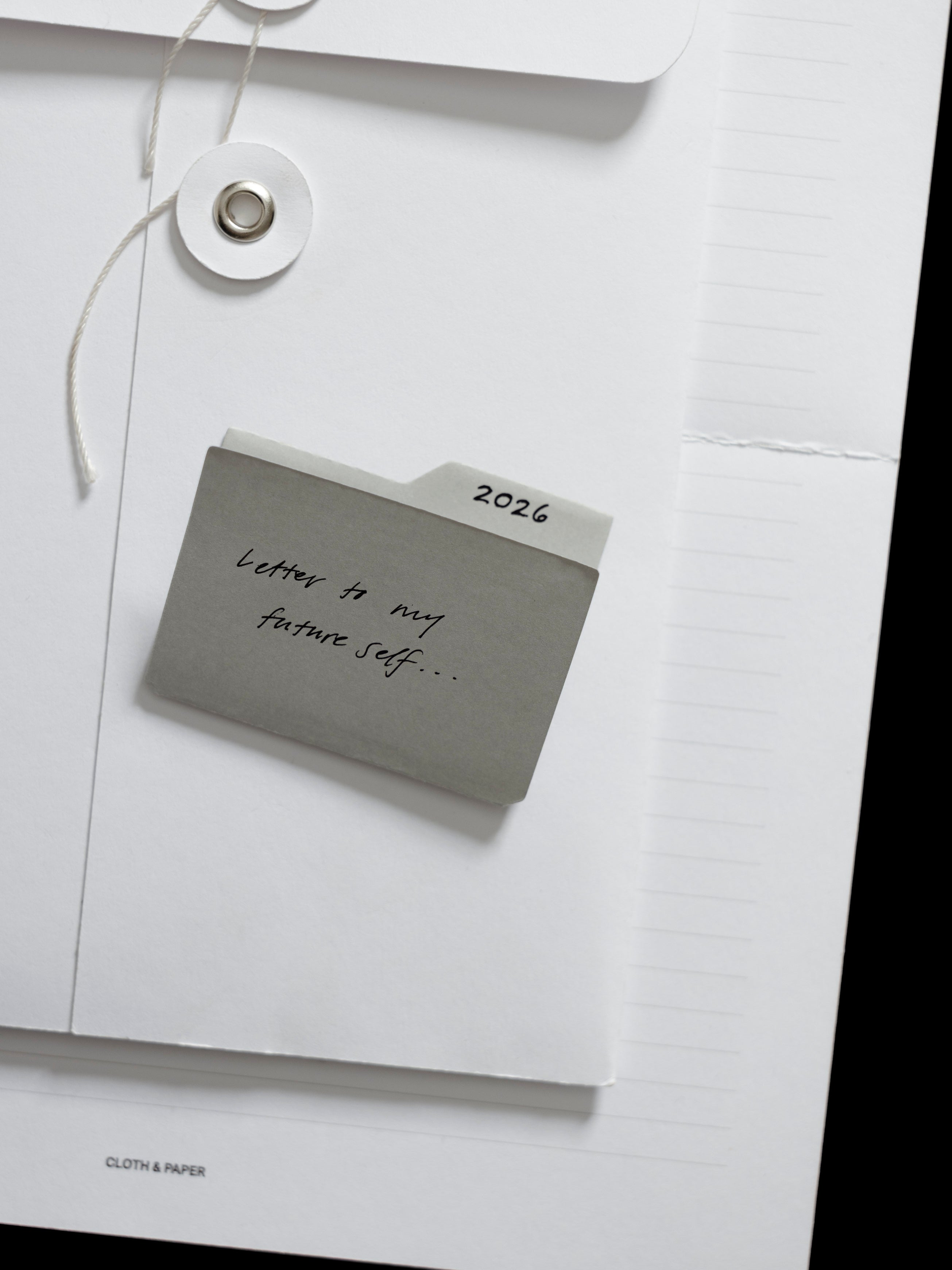 Task Folding Sticky Notes shown folded in use