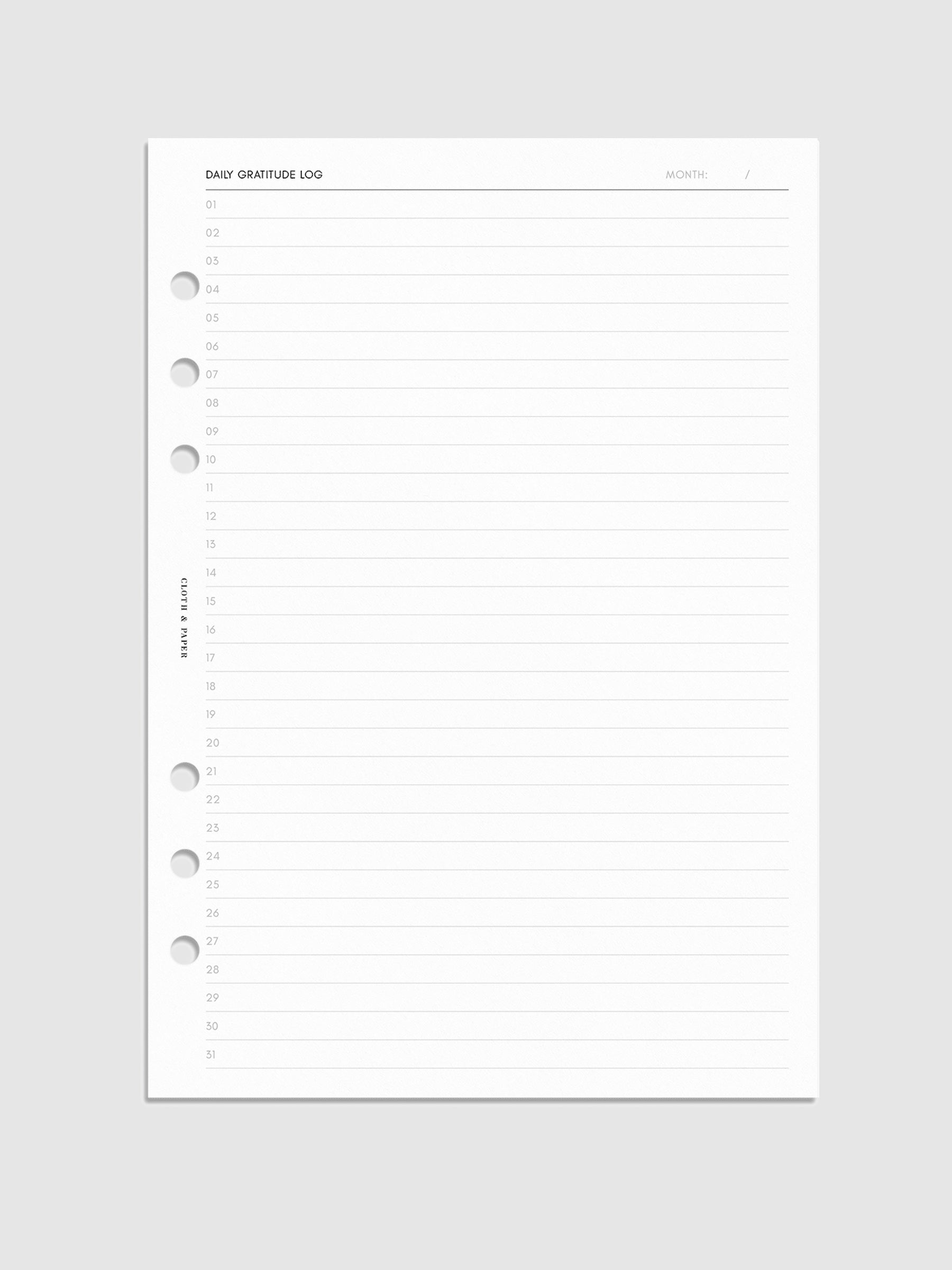Weekly Check-In Planner Inserts hero