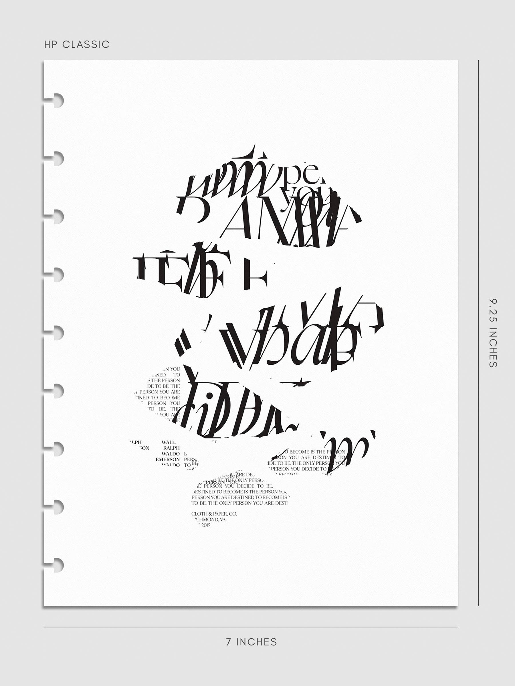 Digital mockup of dashboard in HP Classic.