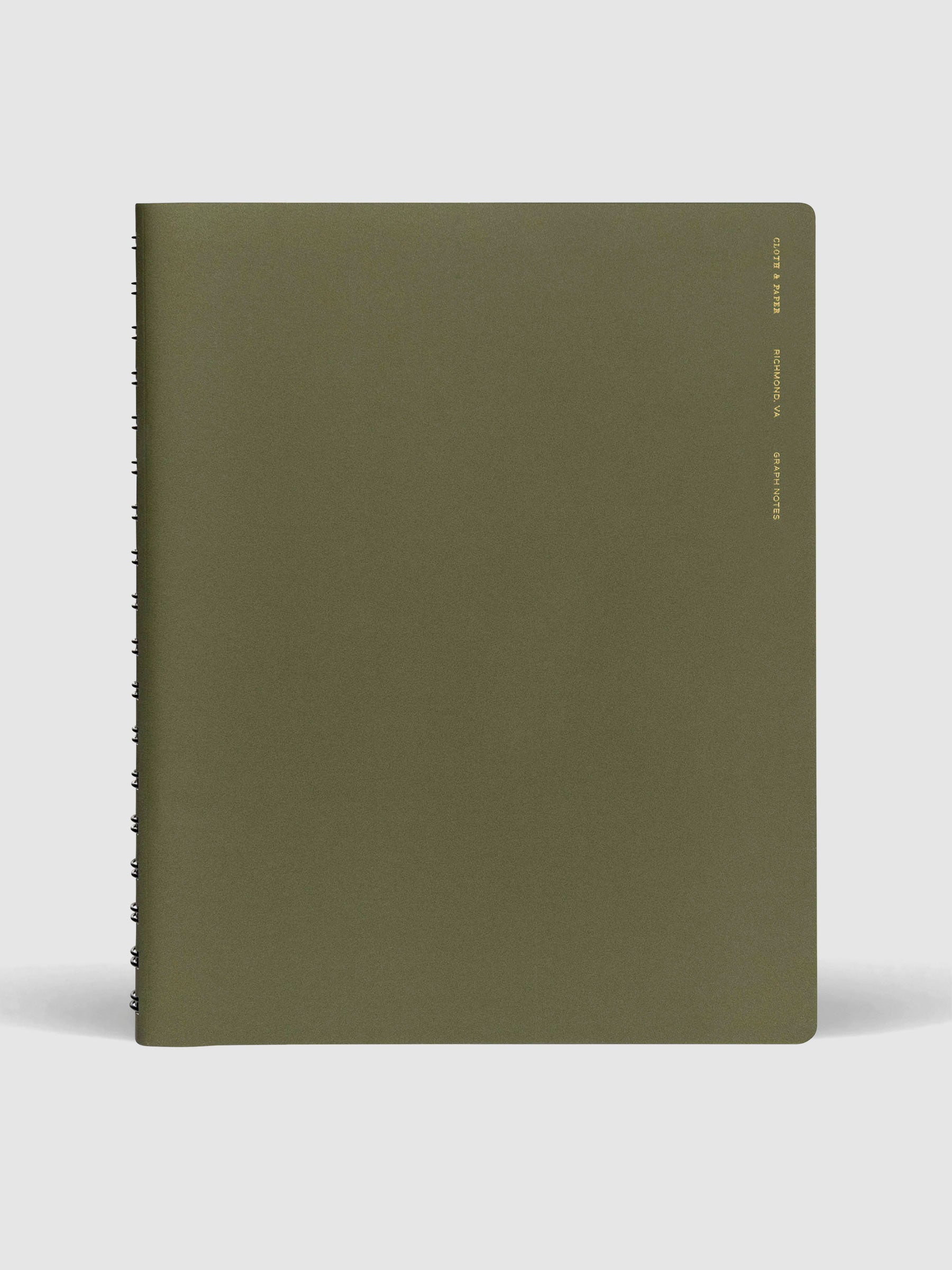 HP Classic notebook displayed on a neutral background. Color shown is Olive.