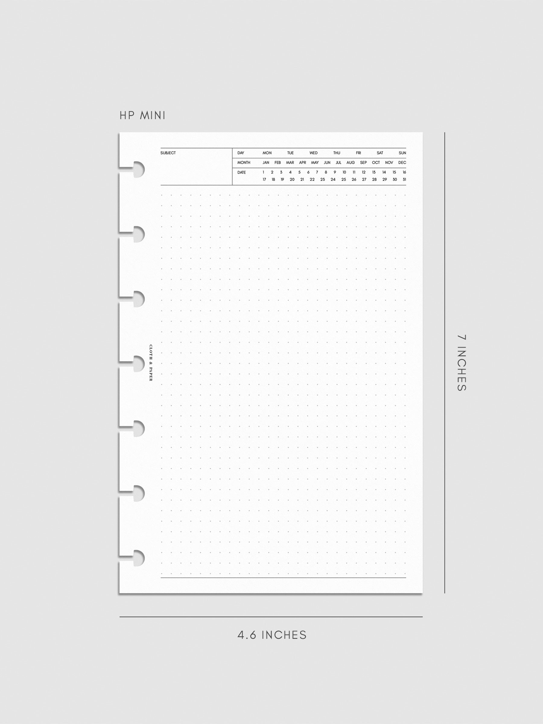 Digital mockup of insert in HP Mini.