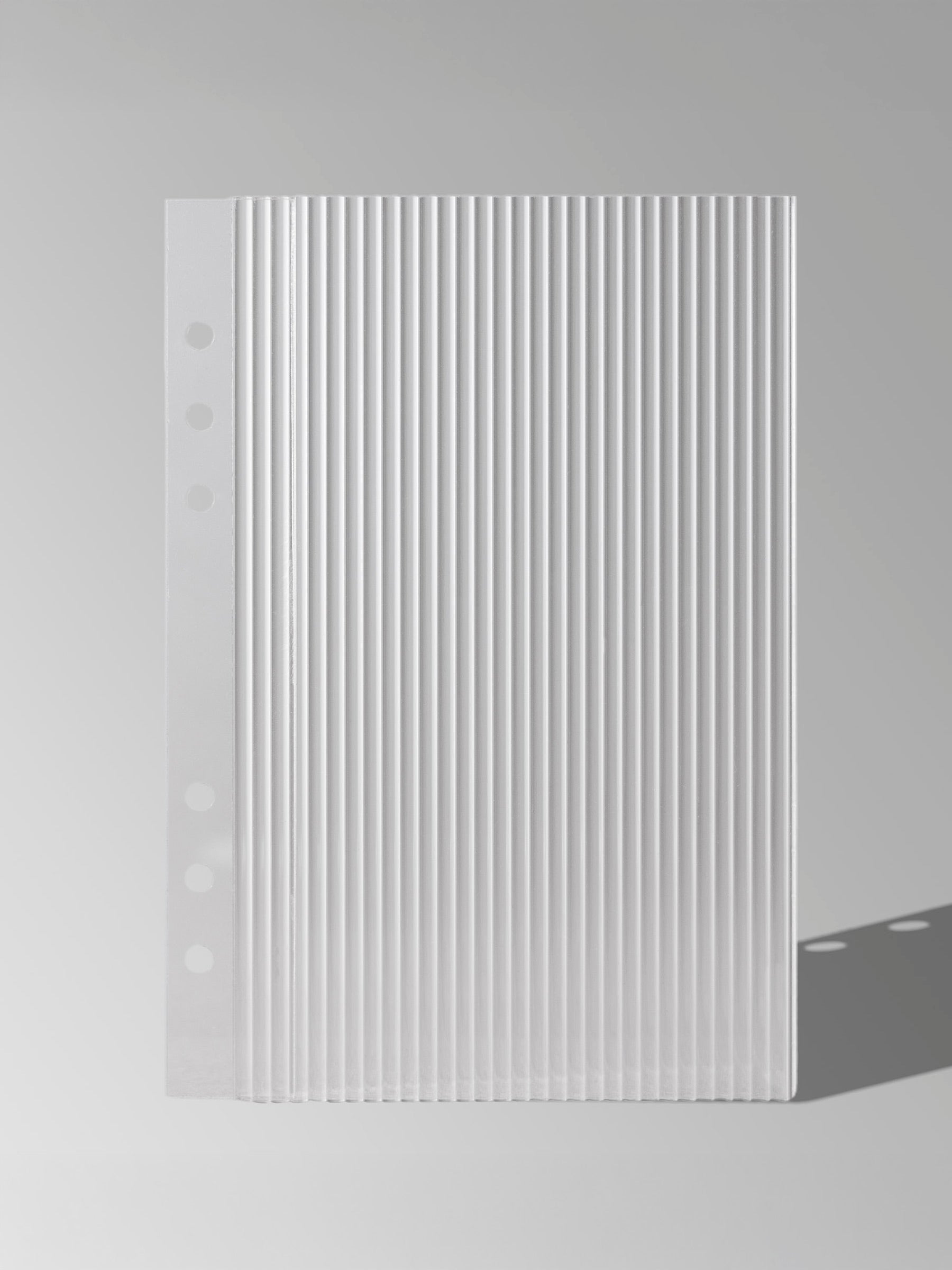 Fluted dashboard displayed on a neutral background