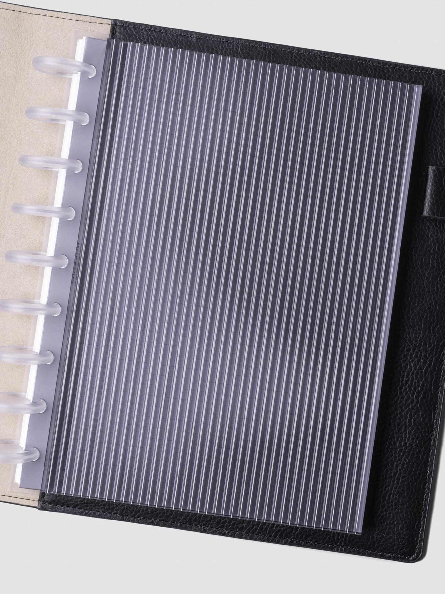 Dashboard displayed in an agenda on a neutral background. Size shown is HP Classic.