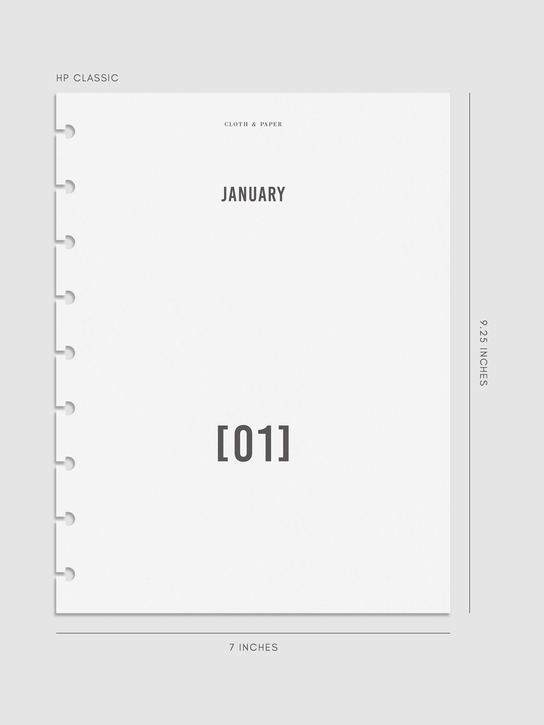 Digital mockup of dashboard in HP Classic.