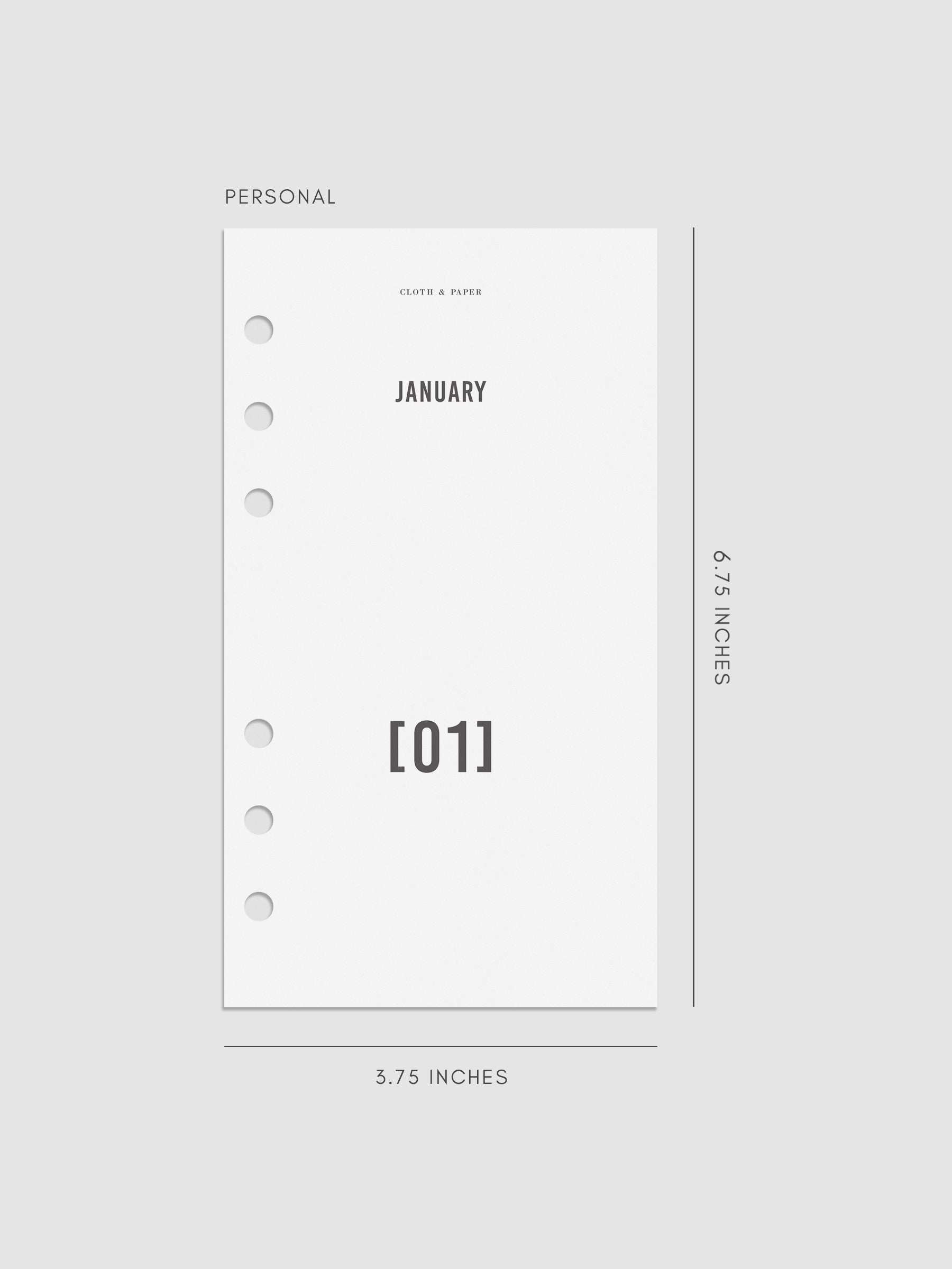 Digital mockup of dashboard in Personal.