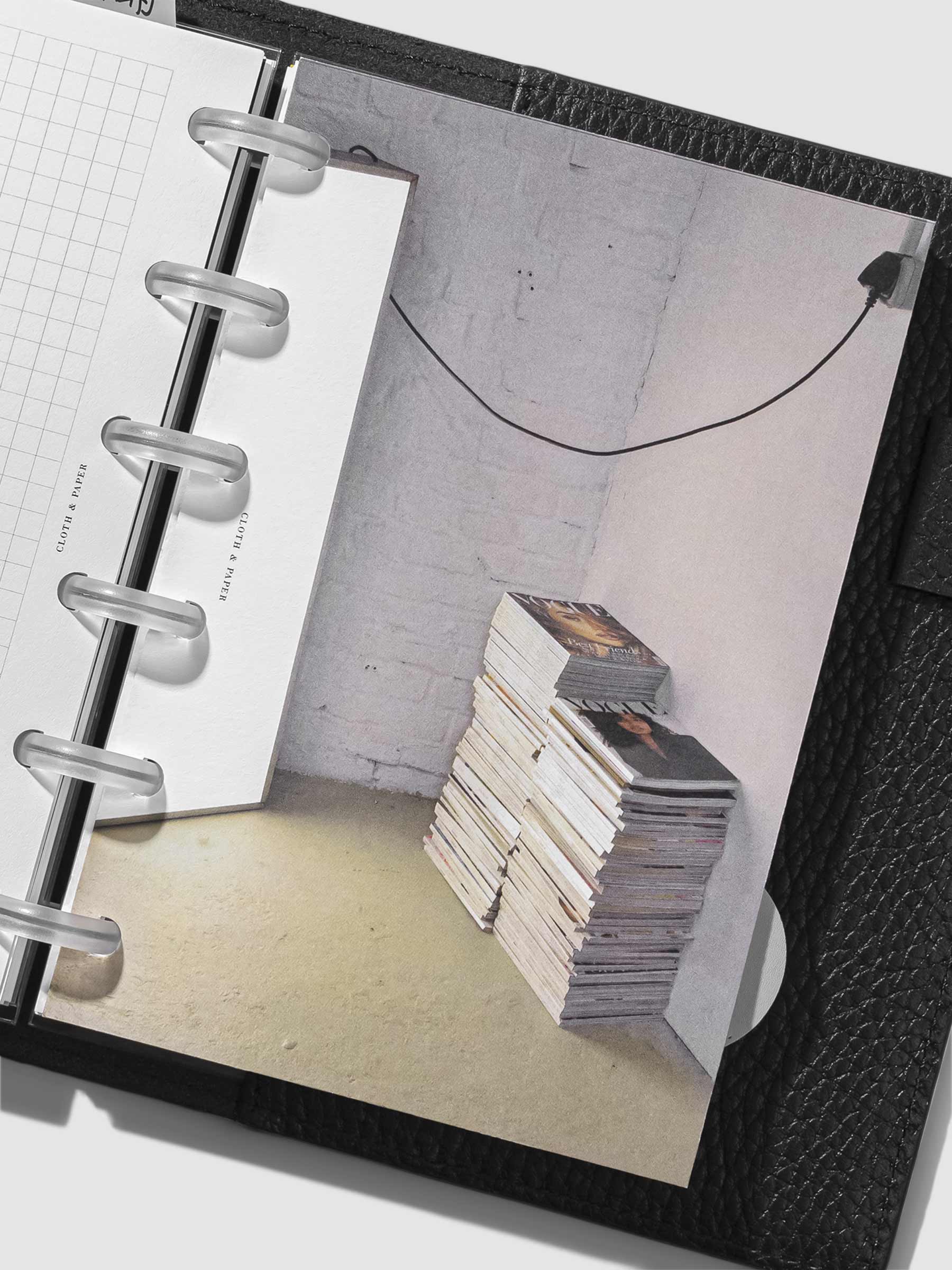 CP Petite dashboard in use inside a discbound planner system.