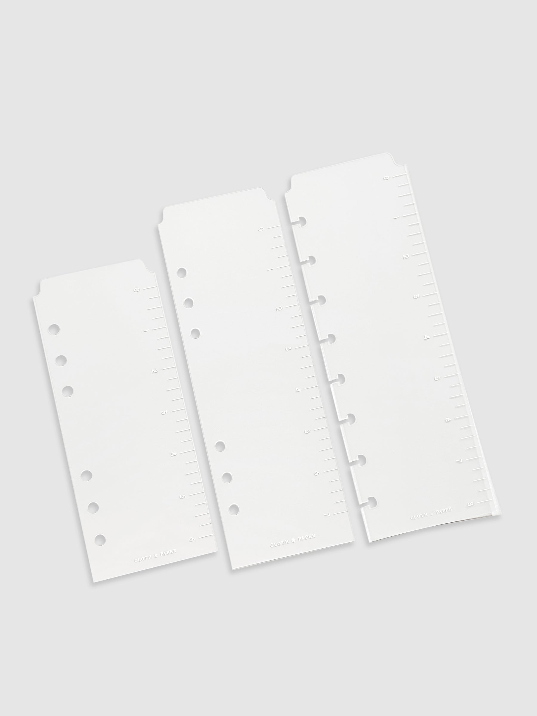 Glass Plastic Page Marker | Cloth and Paper