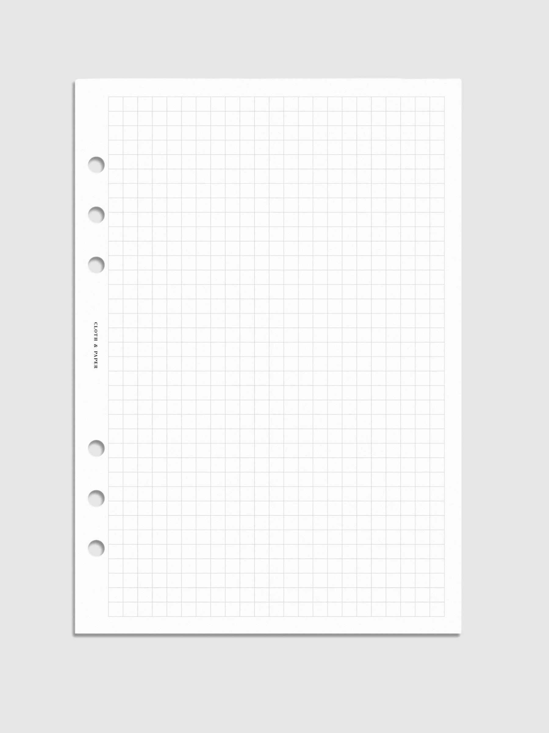 Digital mockup of insert in A5 sizing.