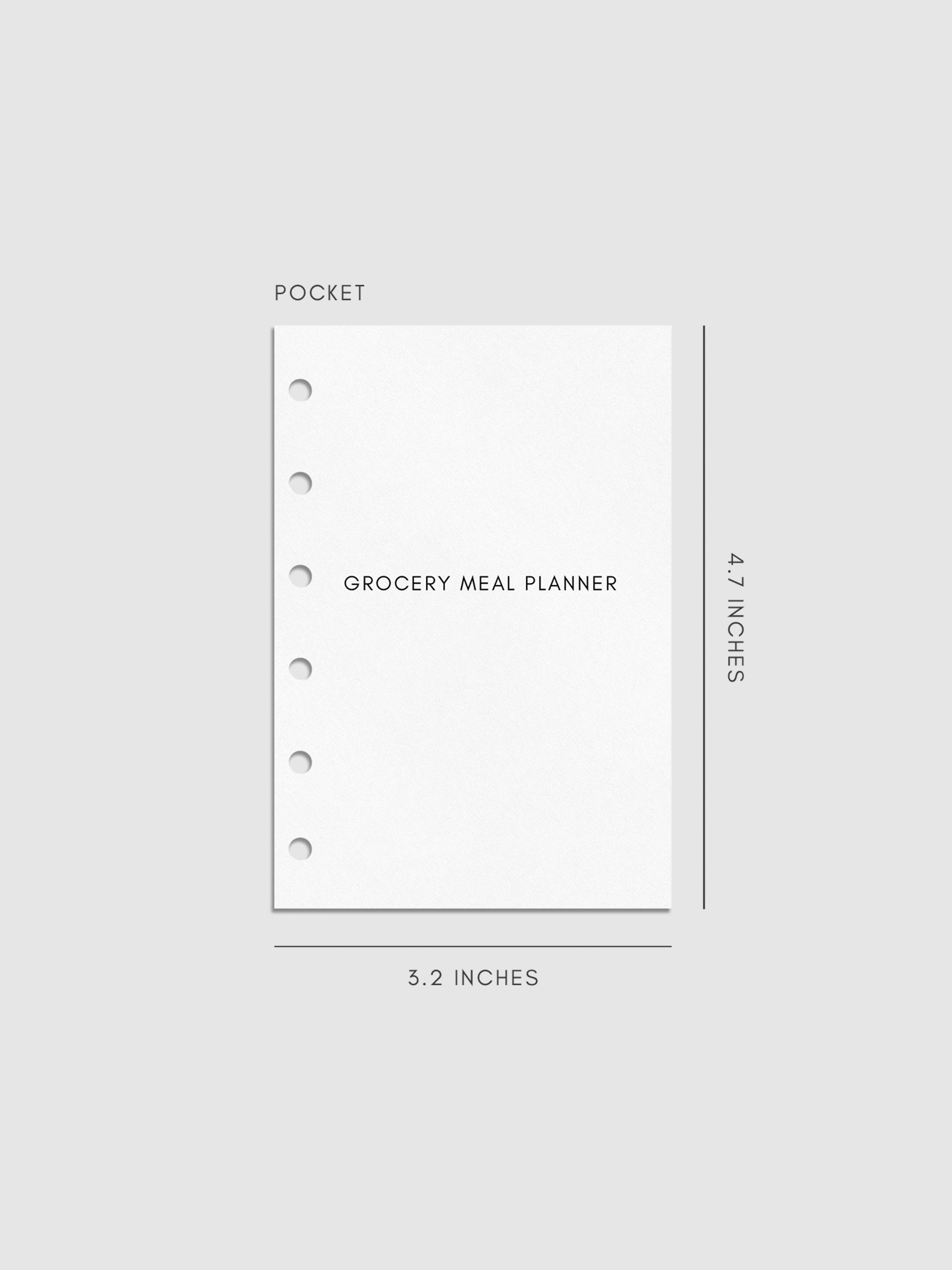 Digital mockup of insert cover page in Pocket sizing.