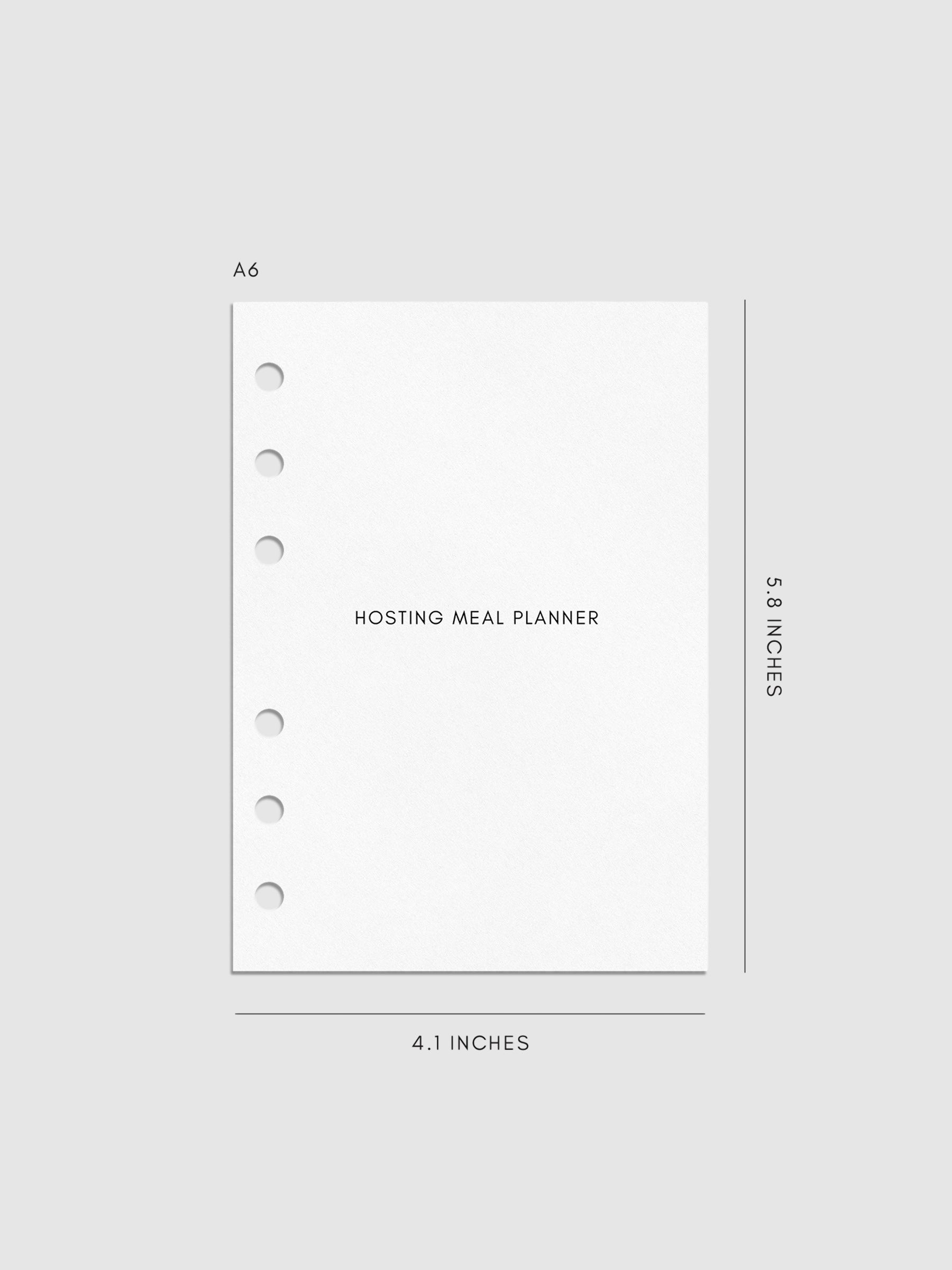 Digital mockup of insert cover page in A6 sizing.