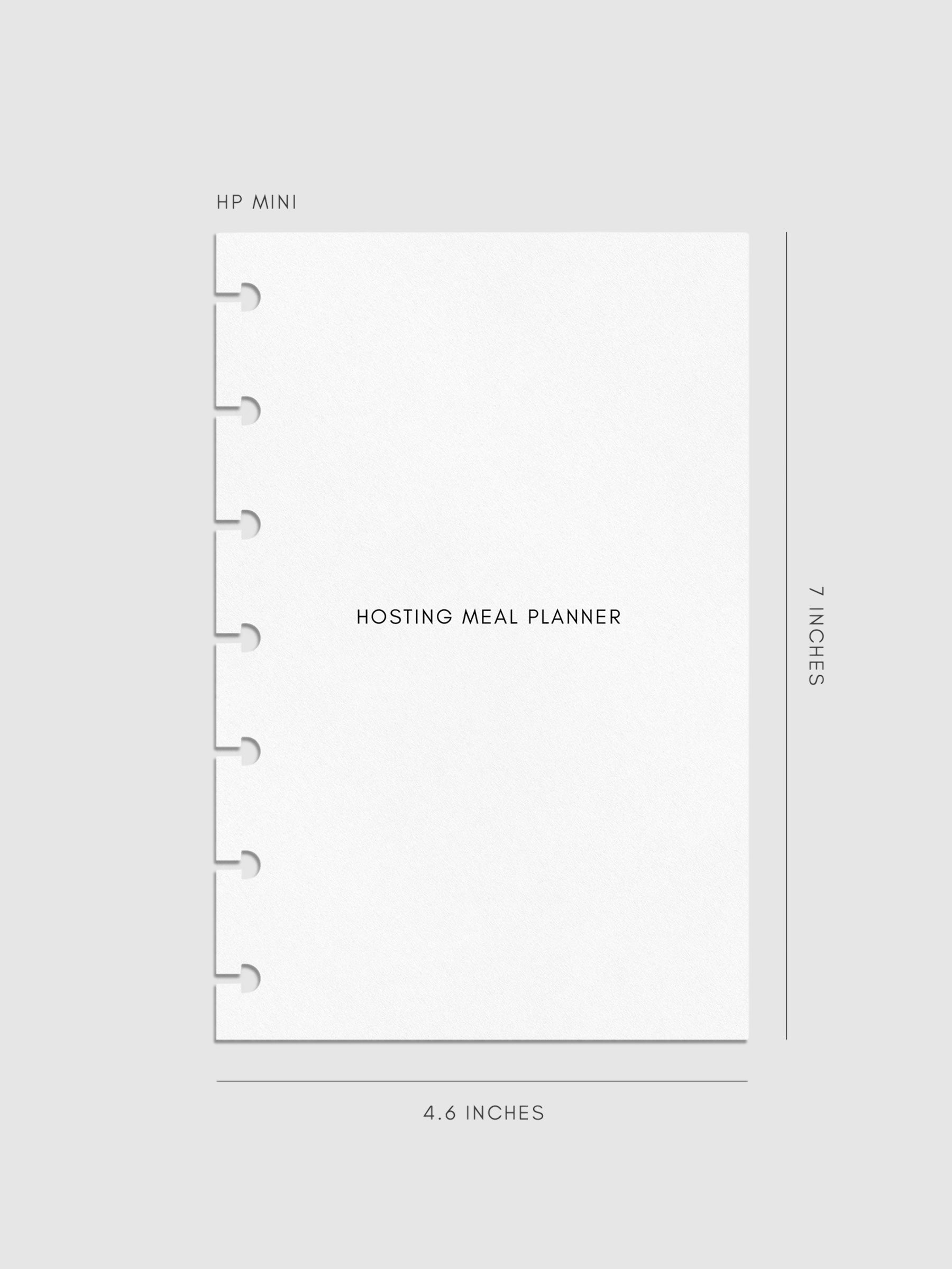 Digital mockup of insert cover page in HP Mini sizing.