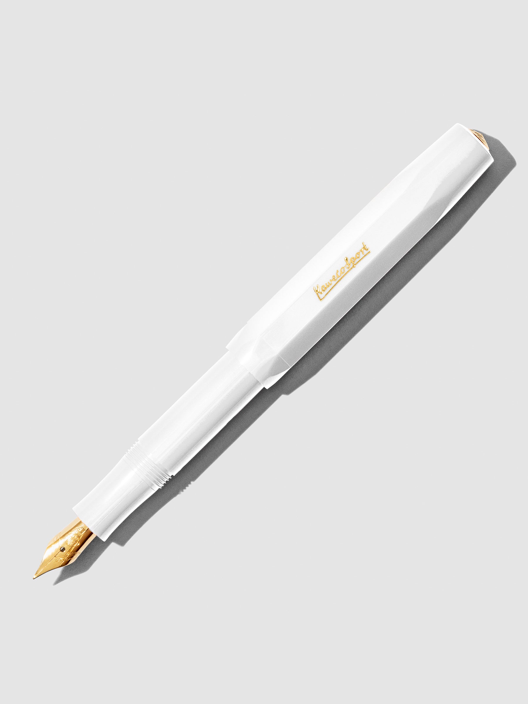 White Extra Fine Nib pen displayed on a neutral background.