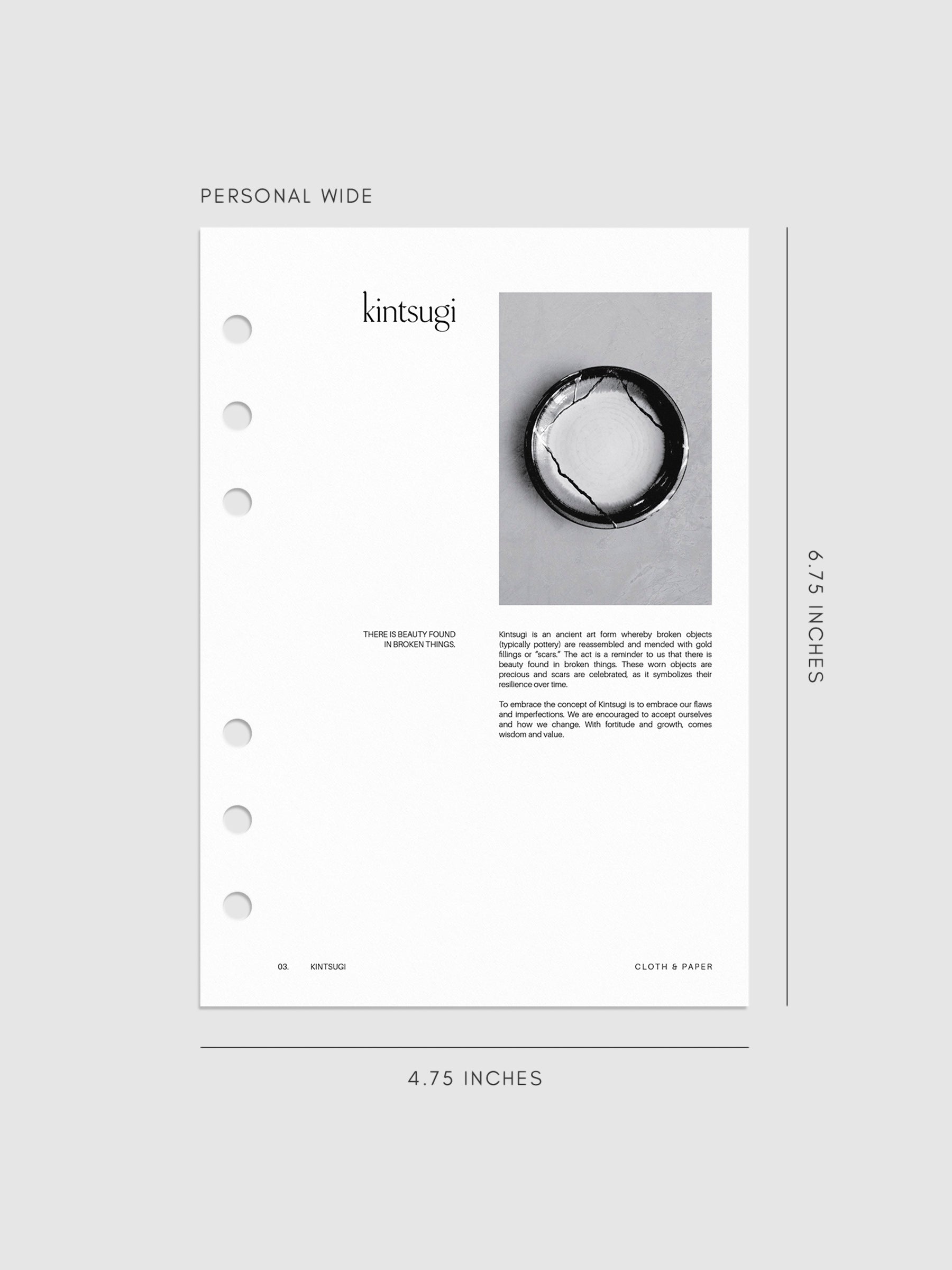 Digital mockup of dashboard in Personal Wide sizing.