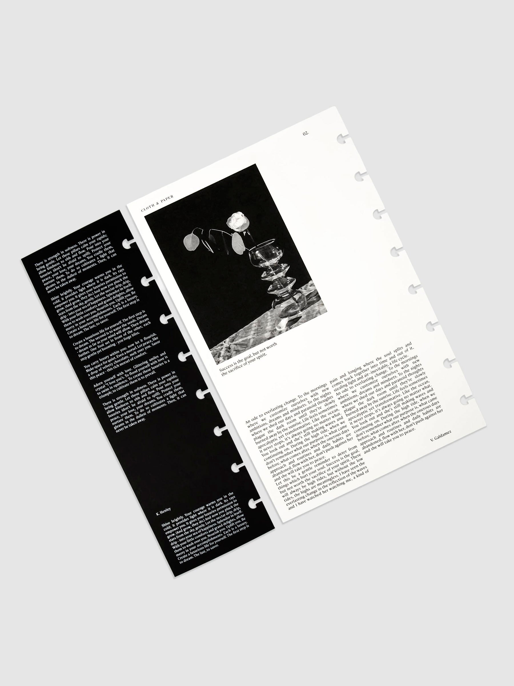 Both dashboards set parallel next to each other with the back sides turned up. Both dashboards are turned to the left against a neutral background.