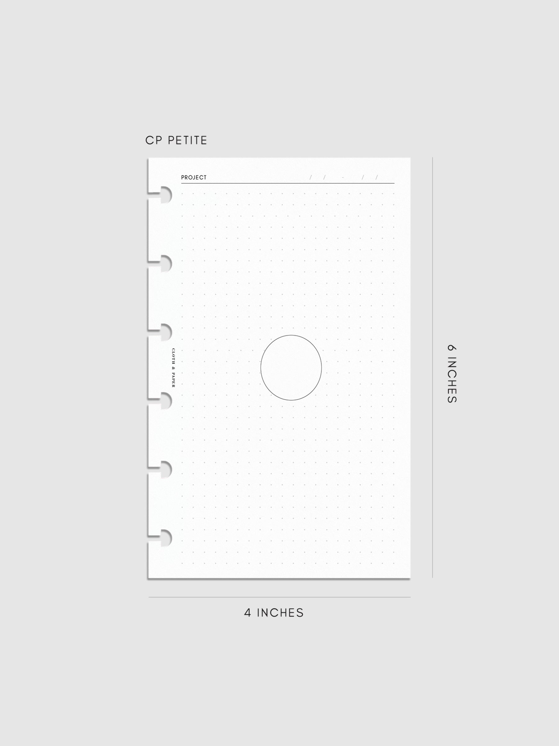 Mockup of insert in CP Petite sizing.