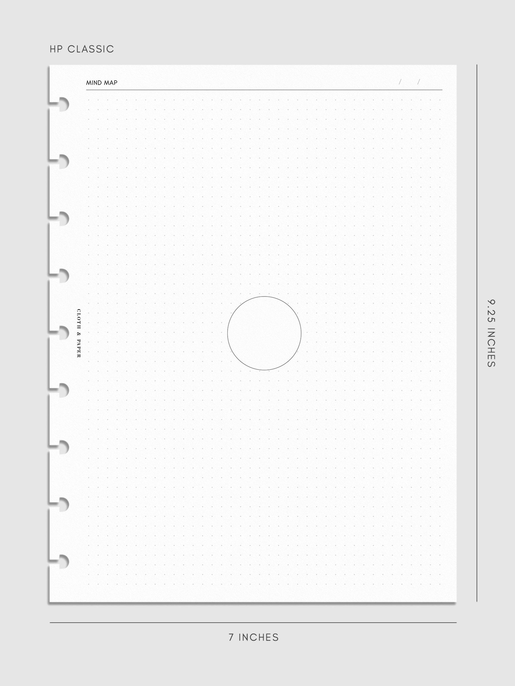 Mockup of insert in HP Classic sizing.
