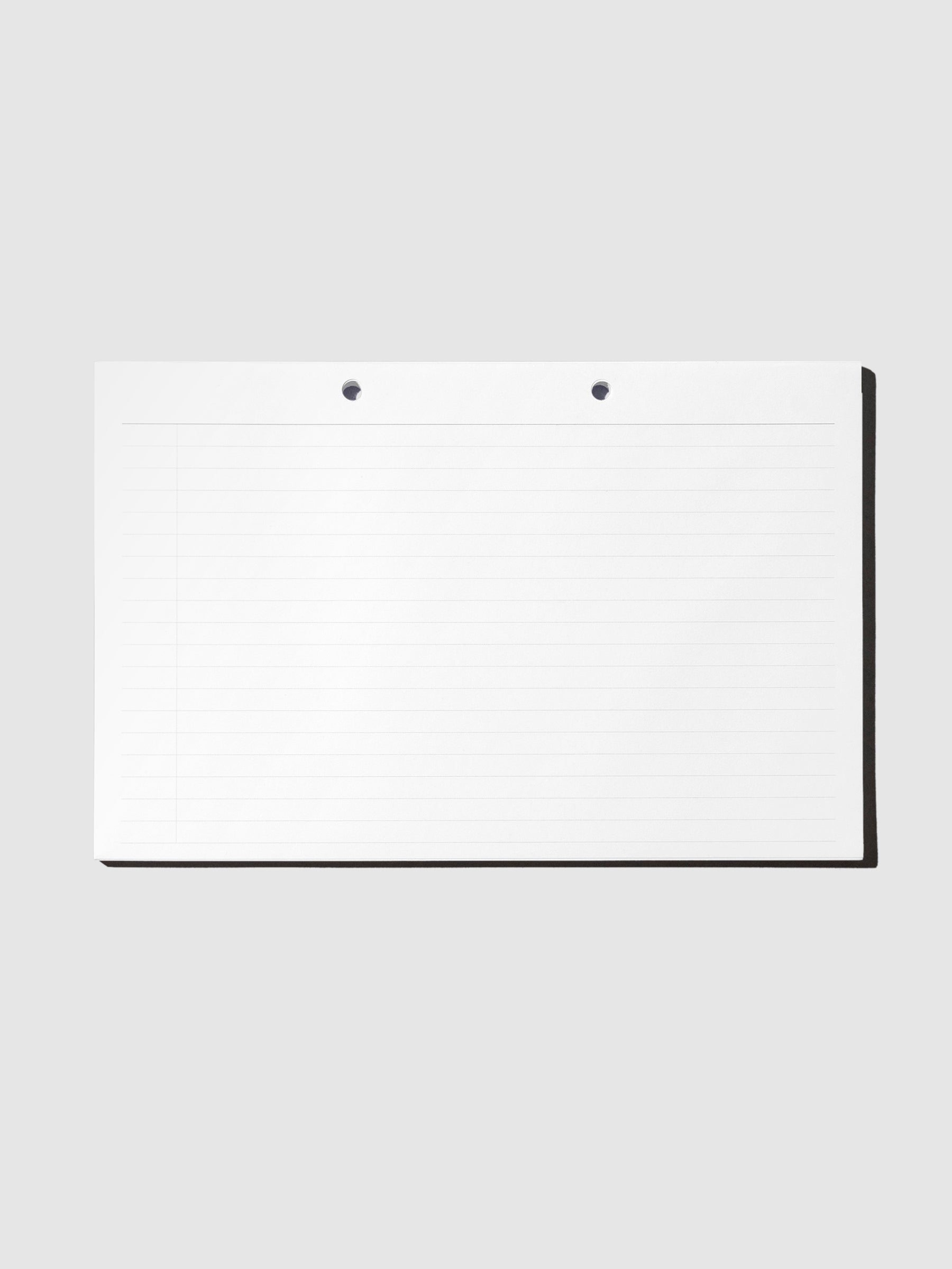 Modern Bound Notepad Insert Refills, lined, resting on a light gray background