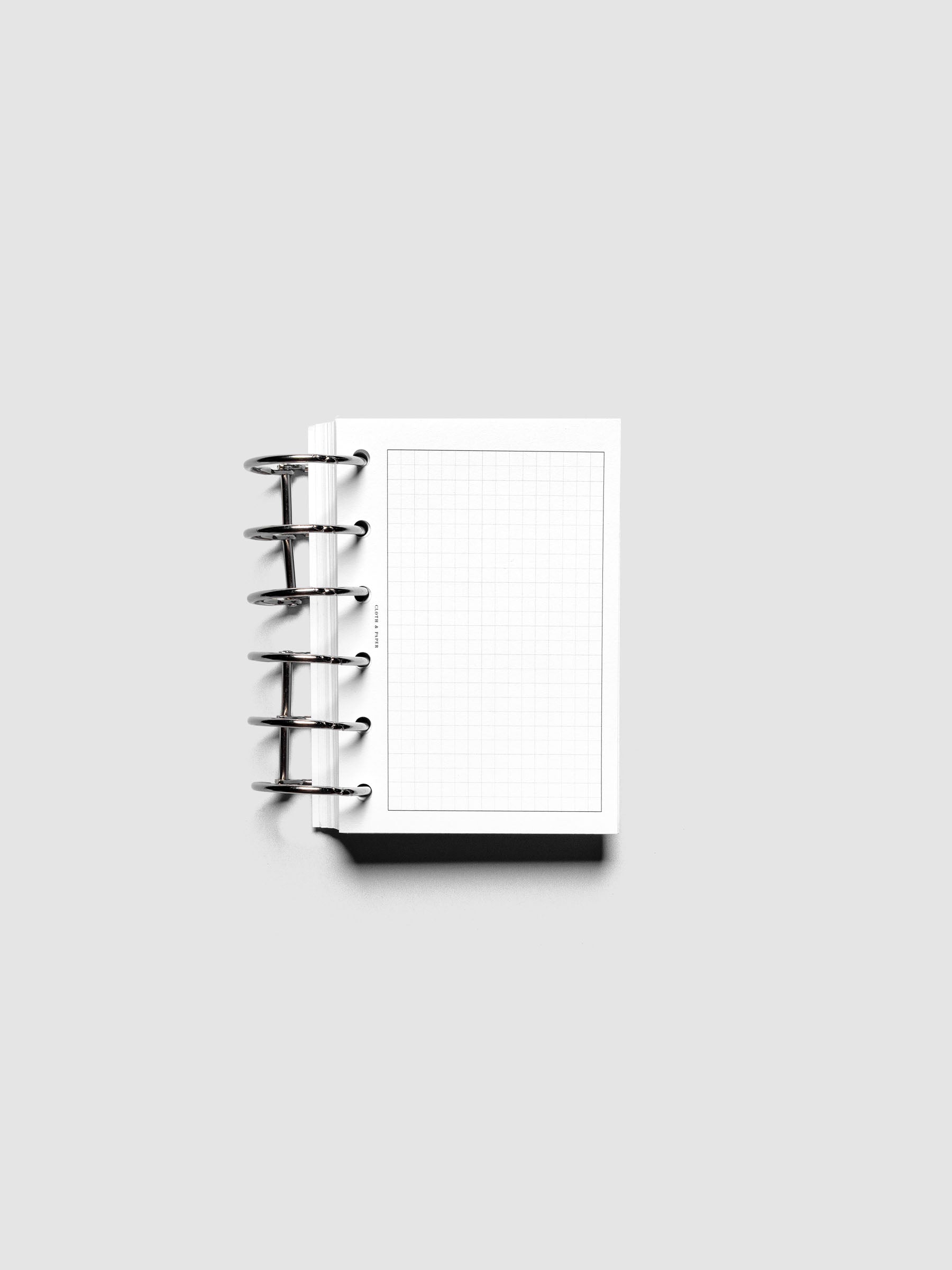 Pocket Monthly Graph Planner Inserts full graph notes page.