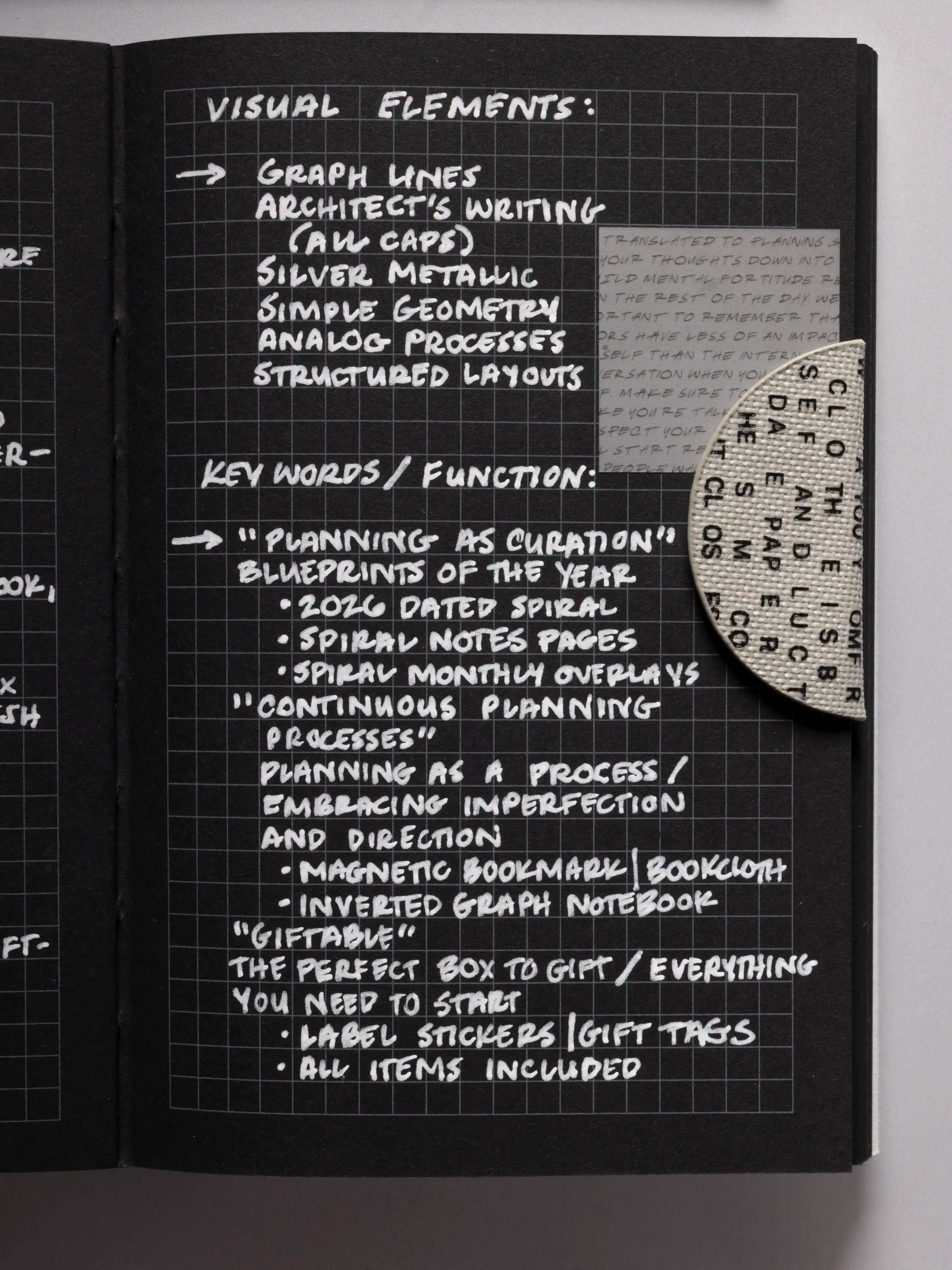 A page from an Inverted Notebook with white text on a white background.