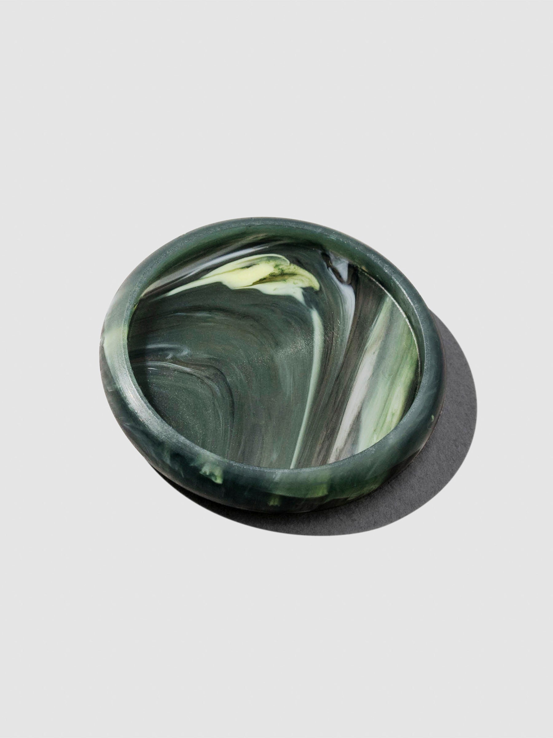 Green Marble Planner Discs, Cloth and Paper. Single disc displayed on a neutral background.