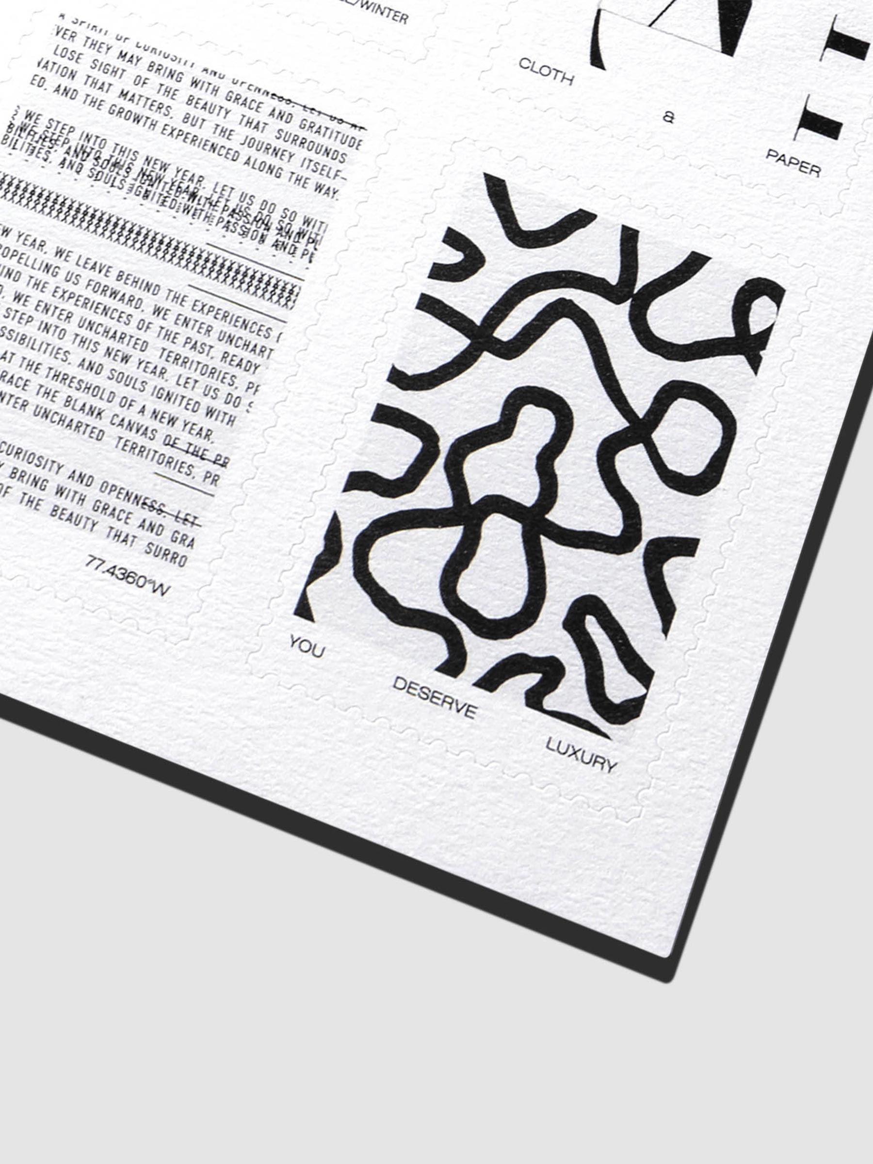 Close up of a sticker sheet displayed on a neutral background.