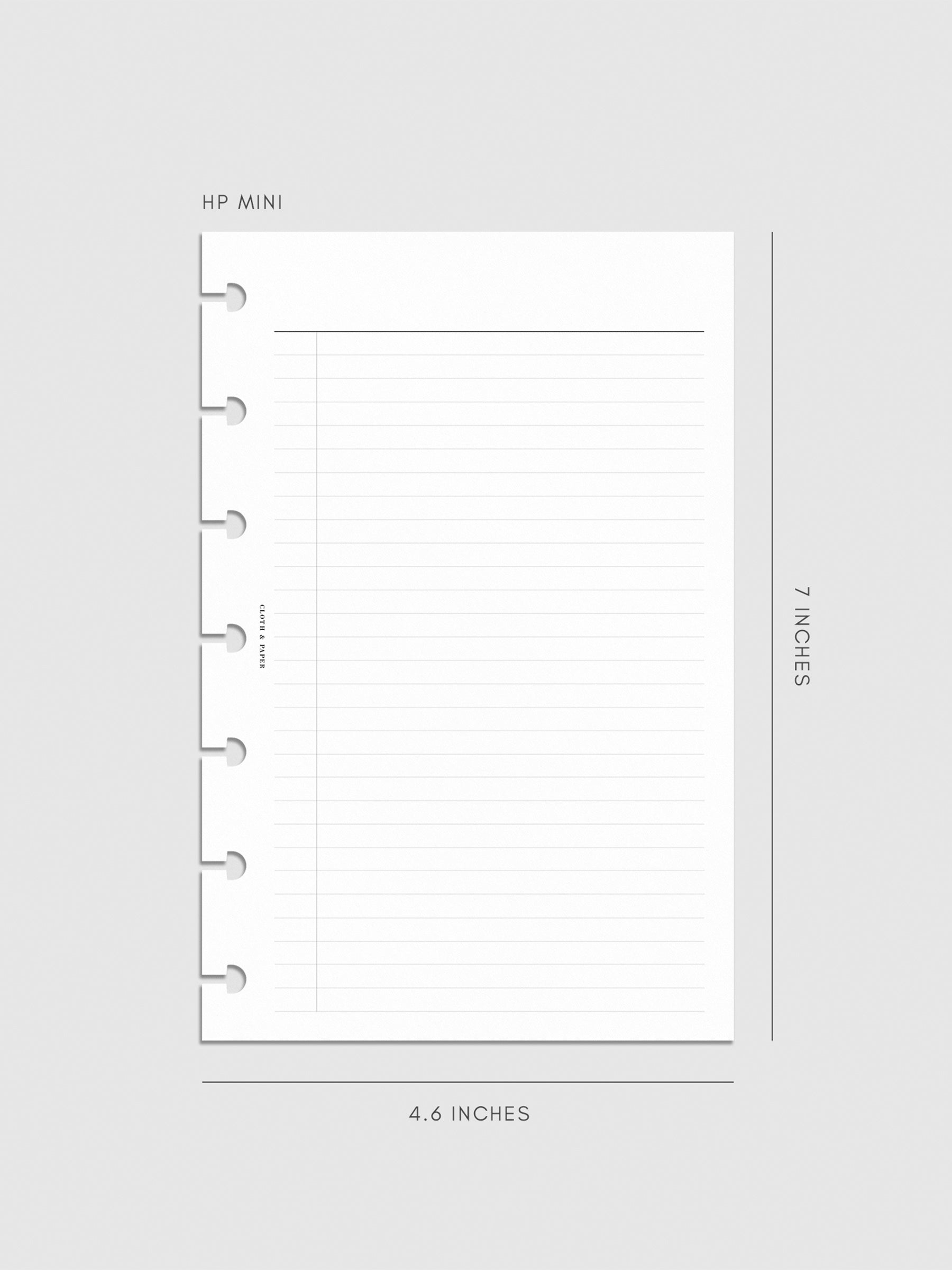 Digital mockup of insert in HP Mini.